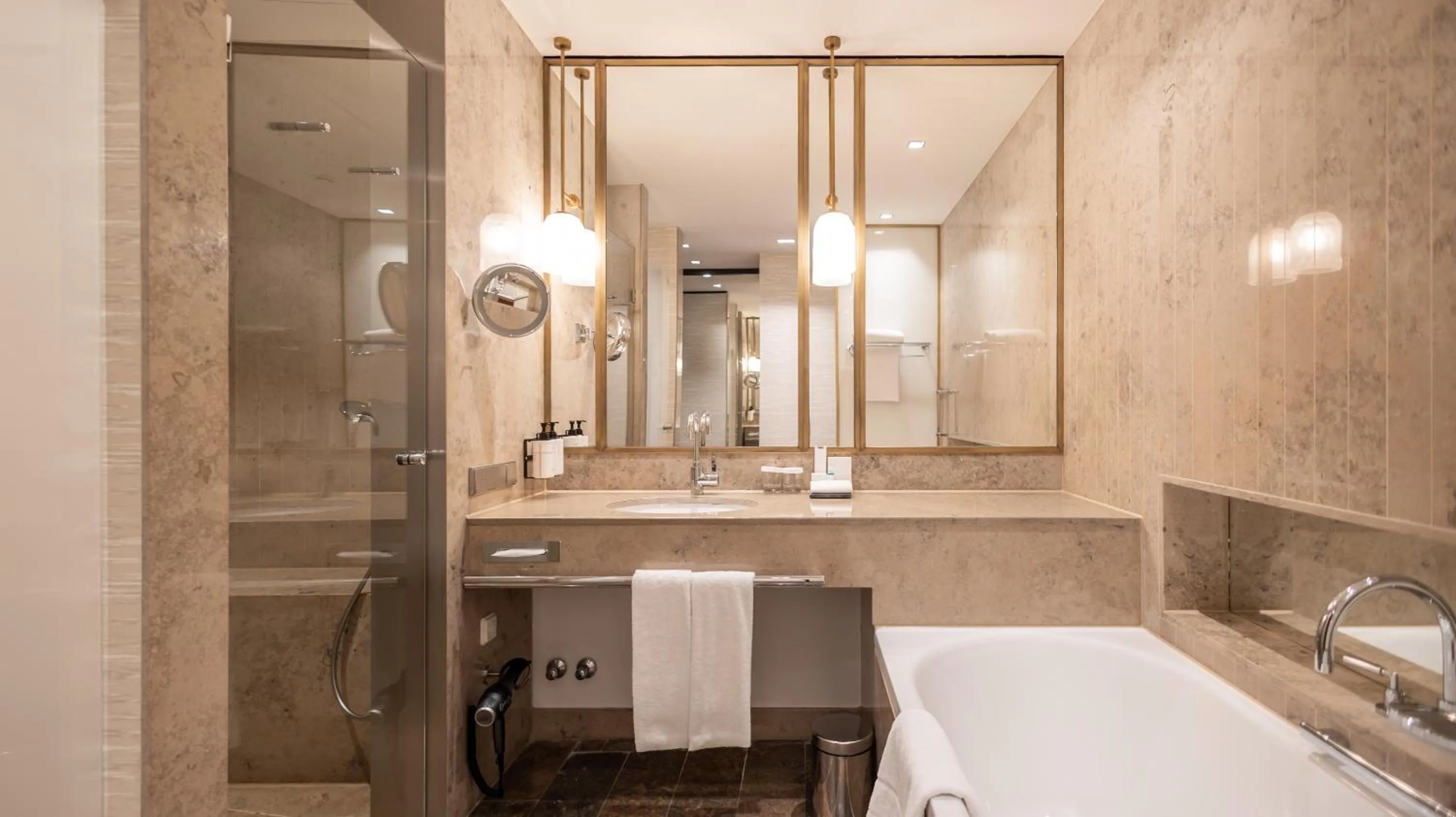 Shower in InterContinental Berlin by IHG