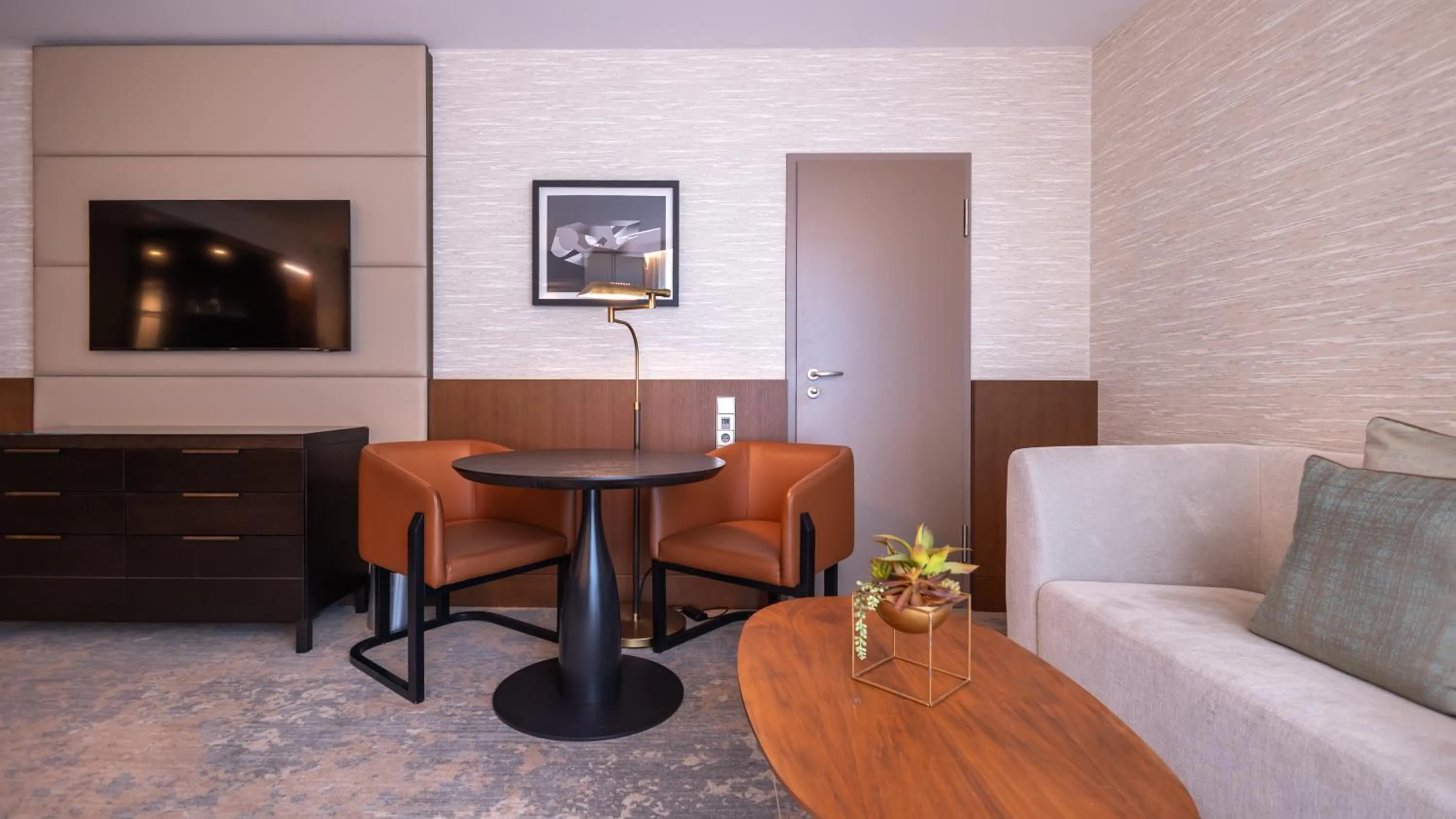 Living room in InterContinental Berlin by IHG