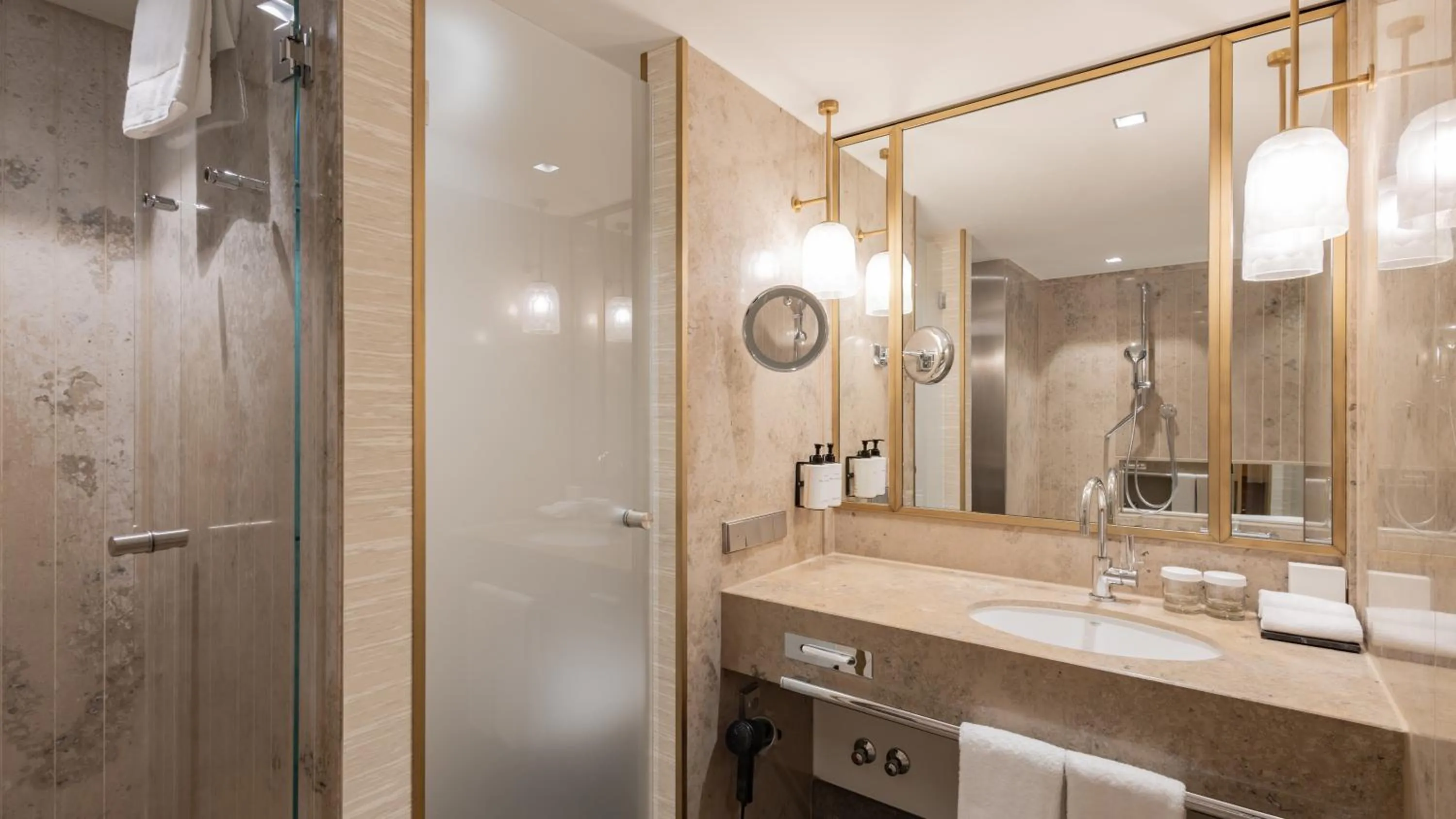 Shower in InterContinental Berlin by IHG