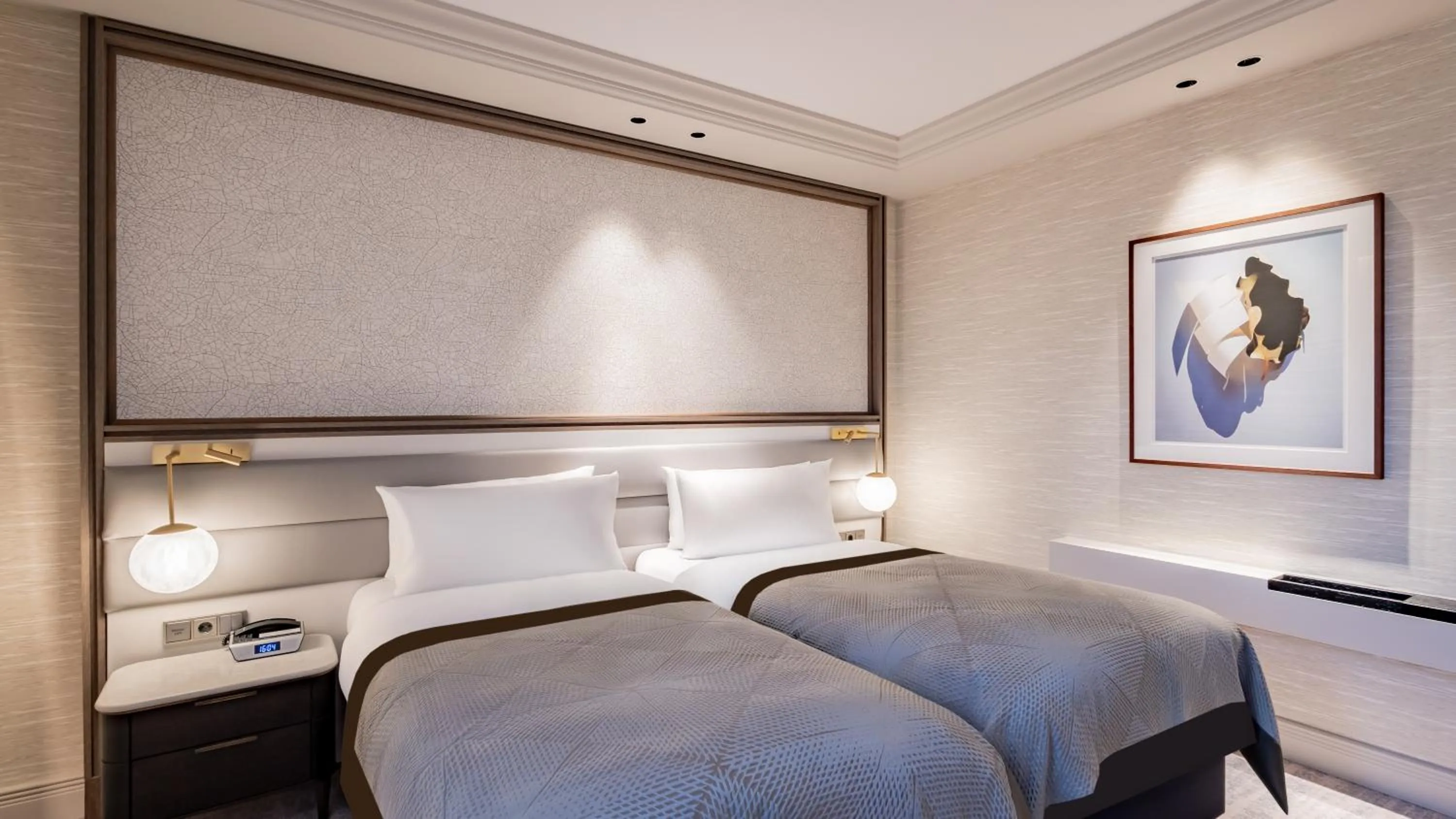 Bed in InterContinental Berlin by IHG