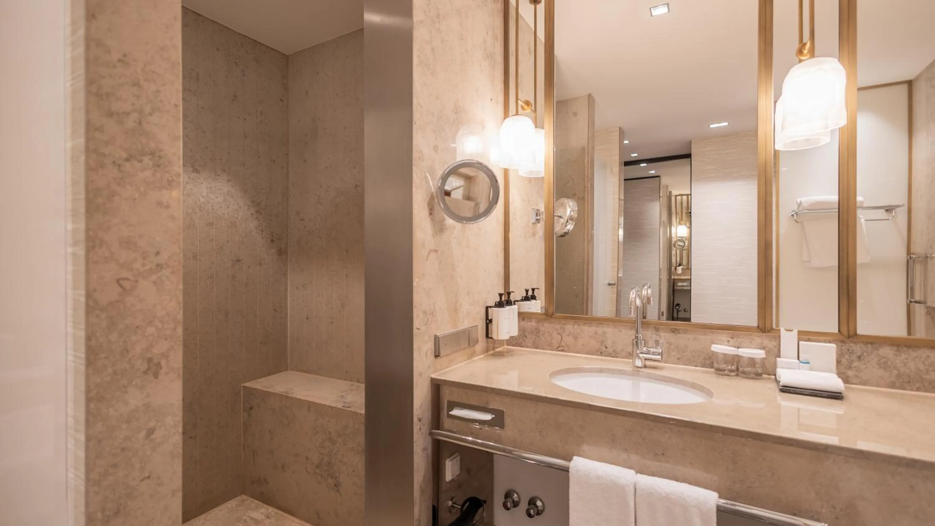 Shower in InterContinental Berlin by IHG