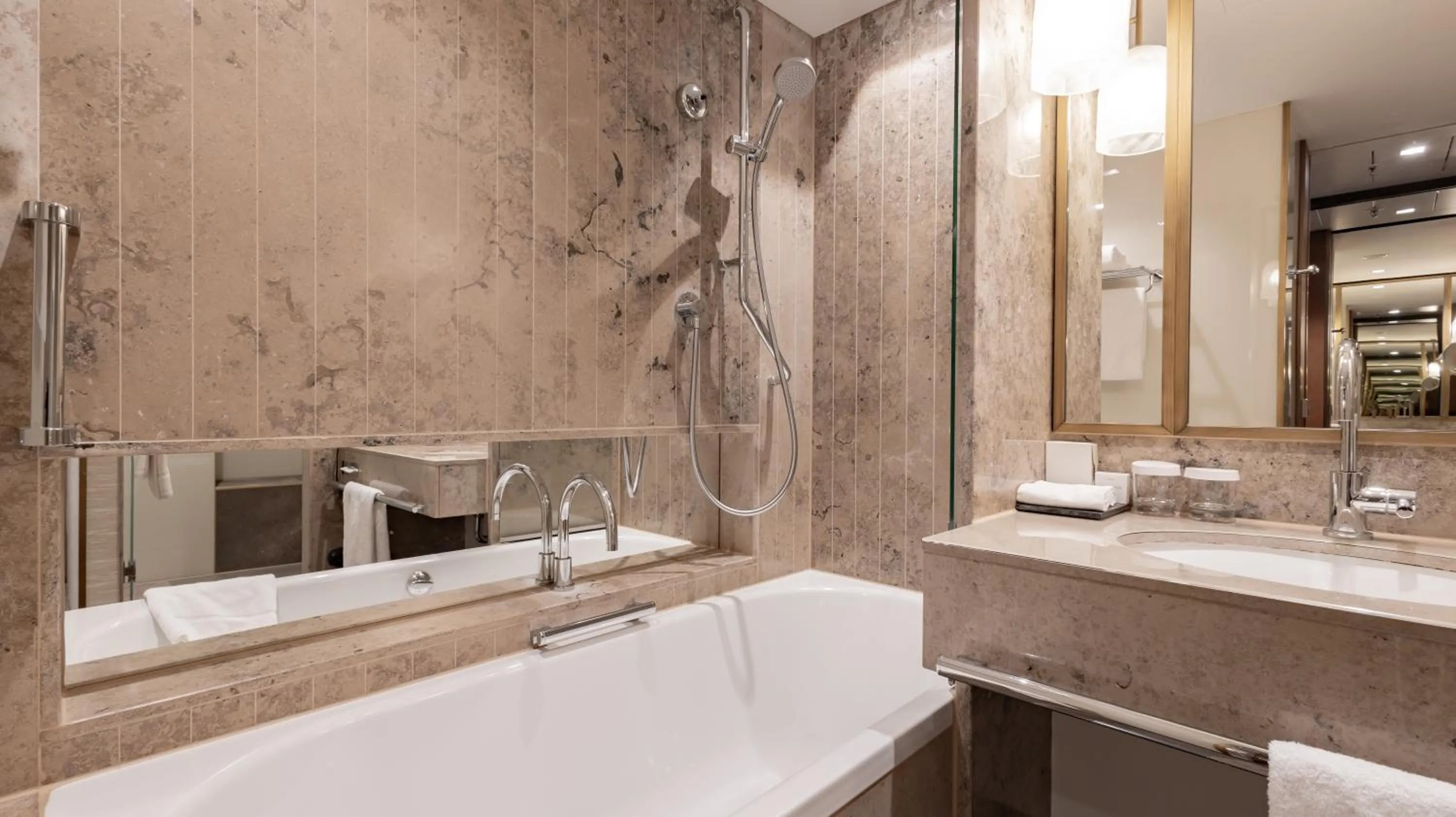 Bathroom in InterContinental Berlin by IHG
