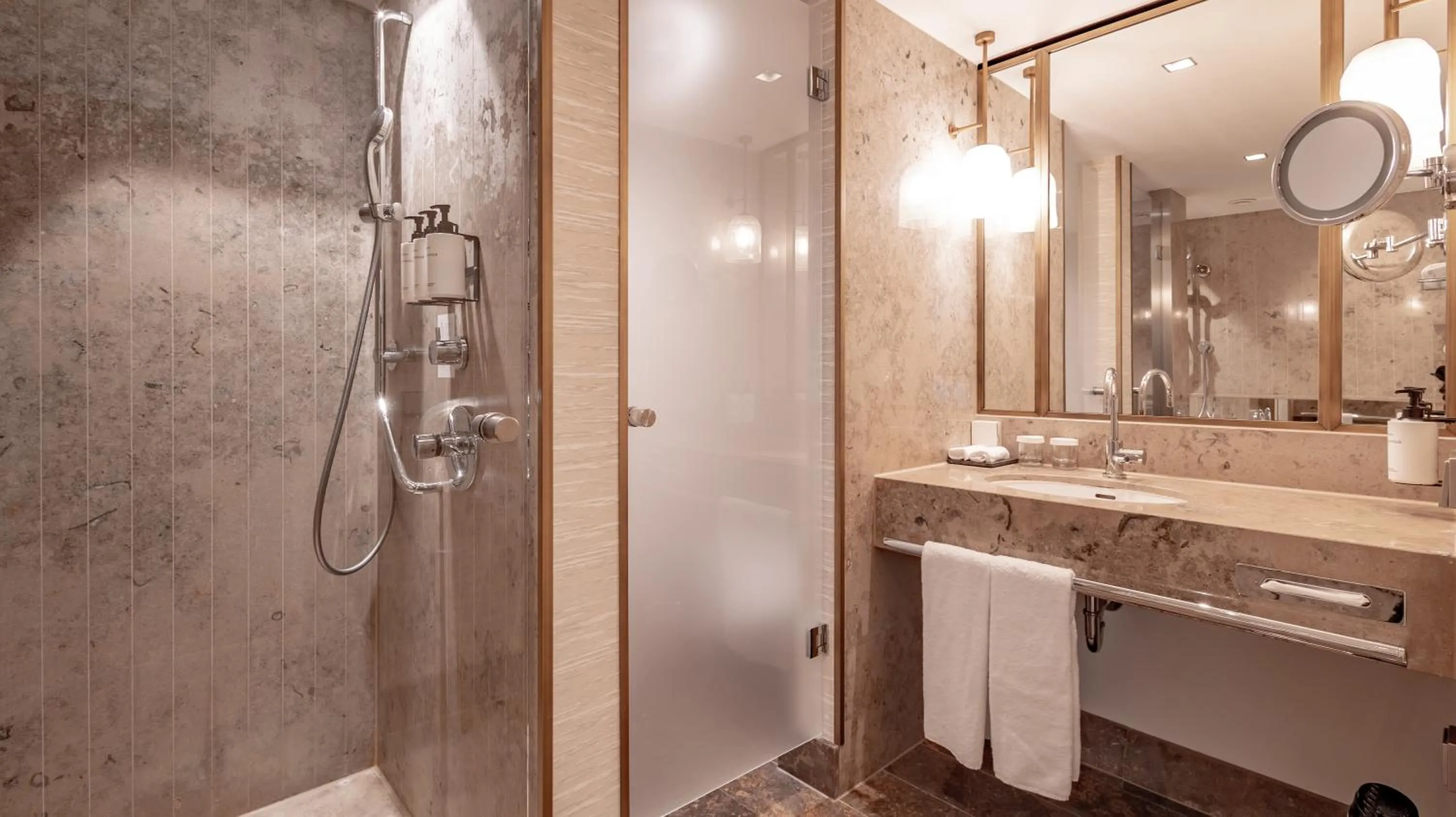 Shower in InterContinental Berlin by IHG