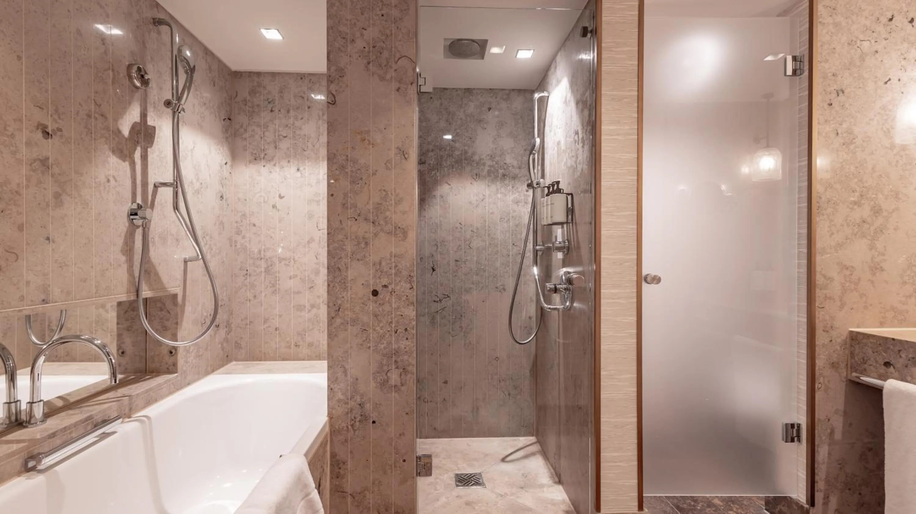 Shower in InterContinental Berlin by IHG