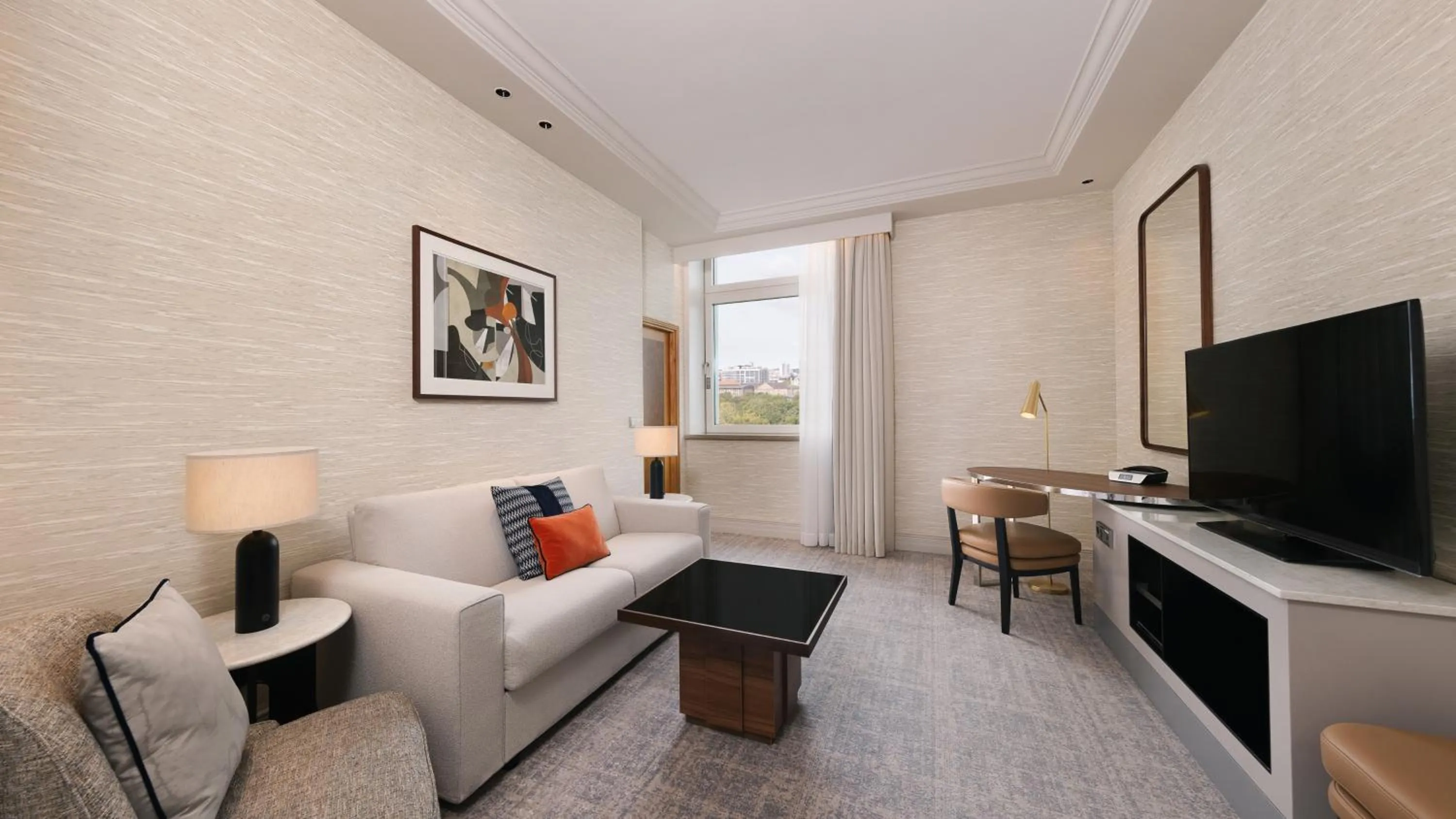 Living room in InterContinental Berlin by IHG