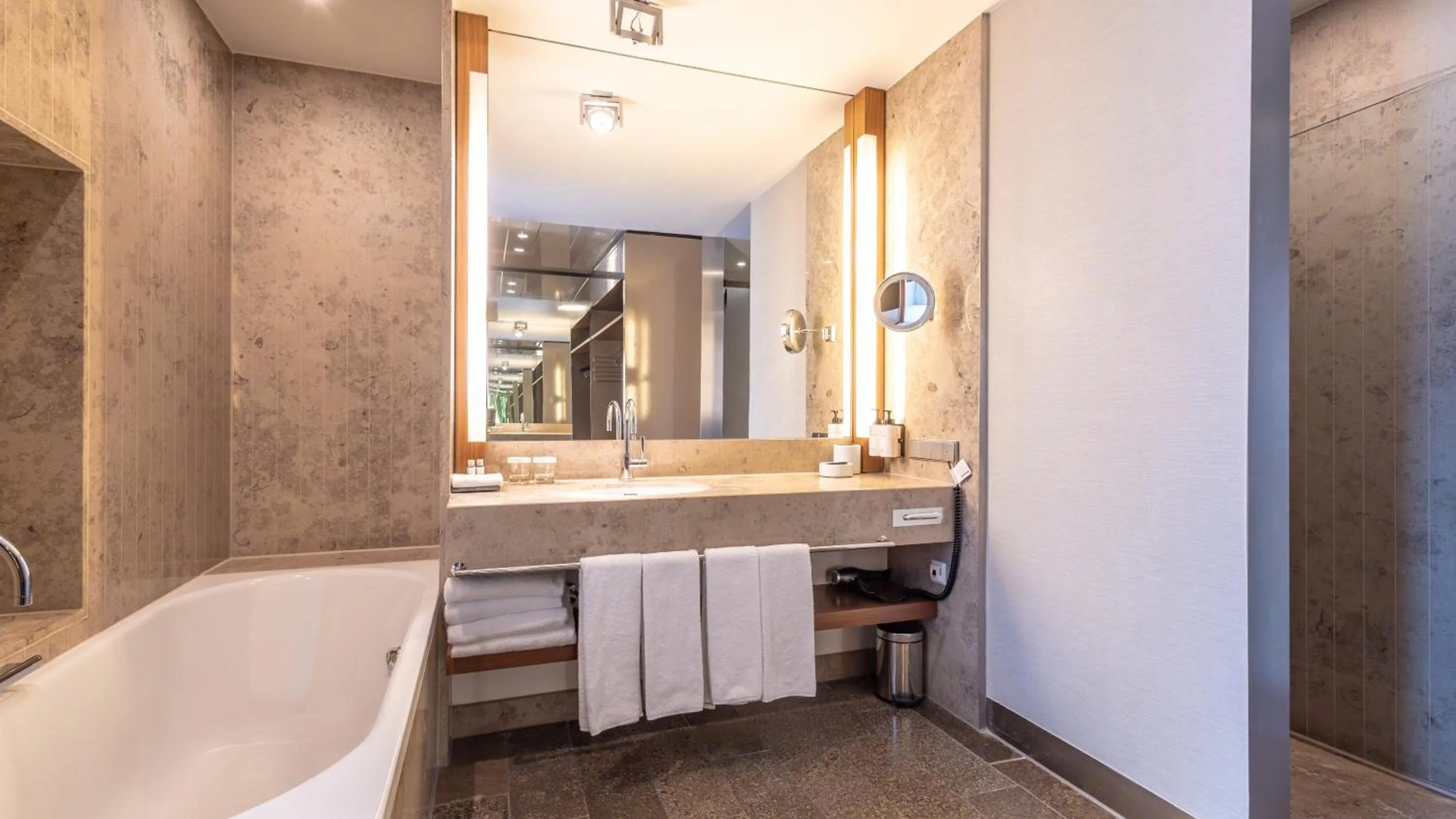 Bathroom in InterContinental Berlin by IHG