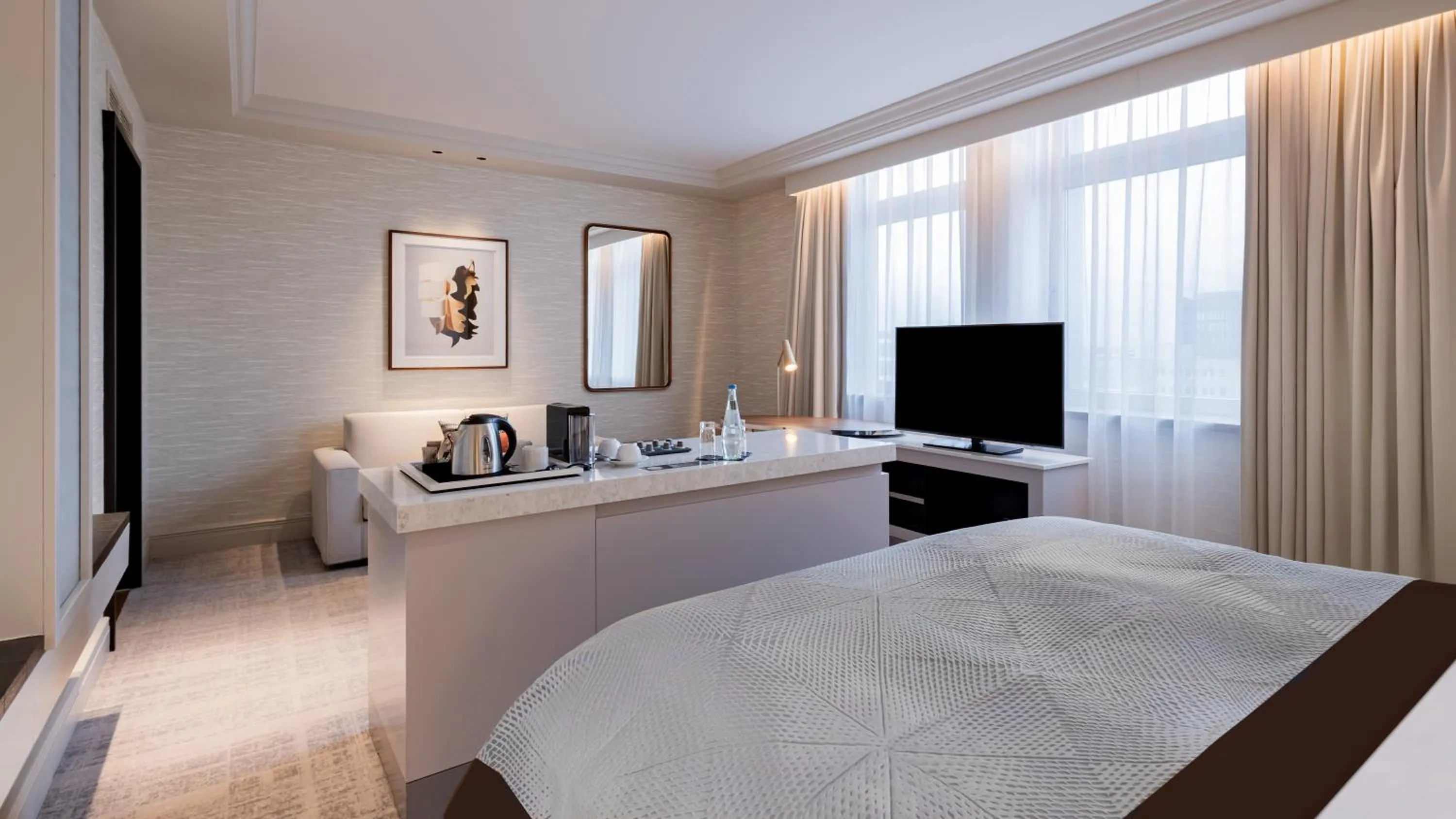 Bed in InterContinental Berlin by IHG