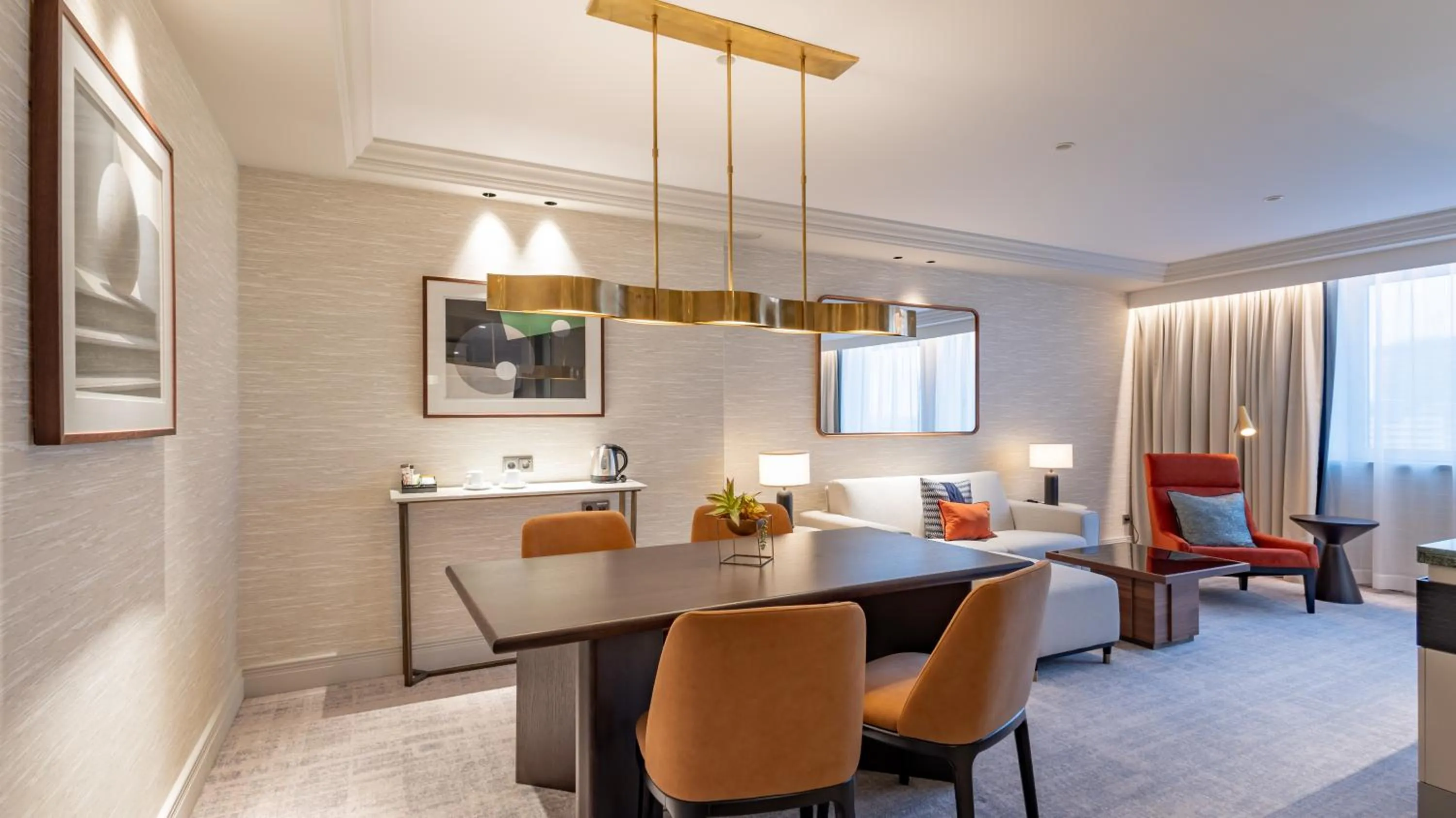 Living room in InterContinental Berlin by IHG