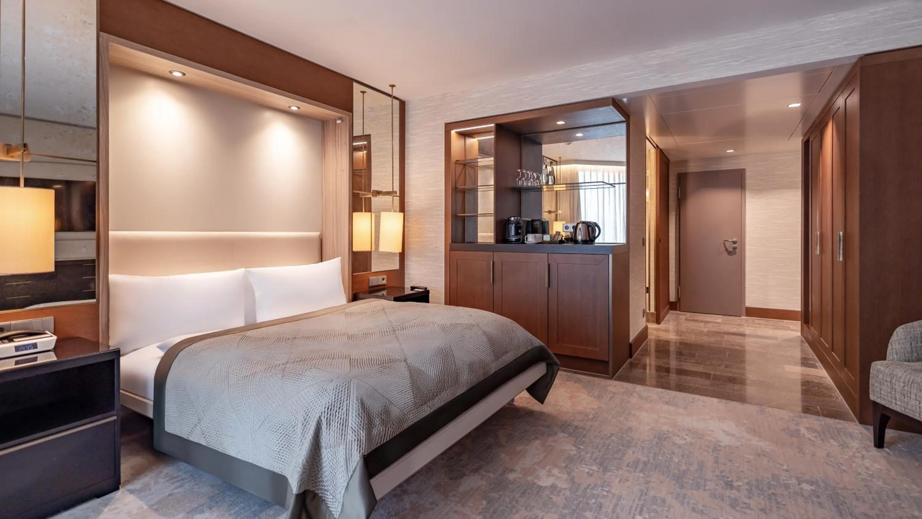 Bed in InterContinental Berlin by IHG