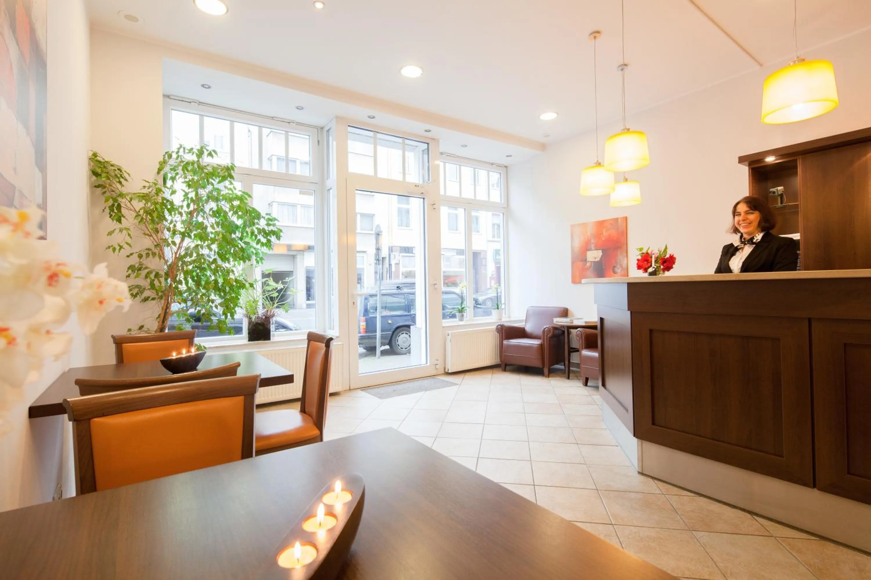 Lobby or reception in Hotel Herzog