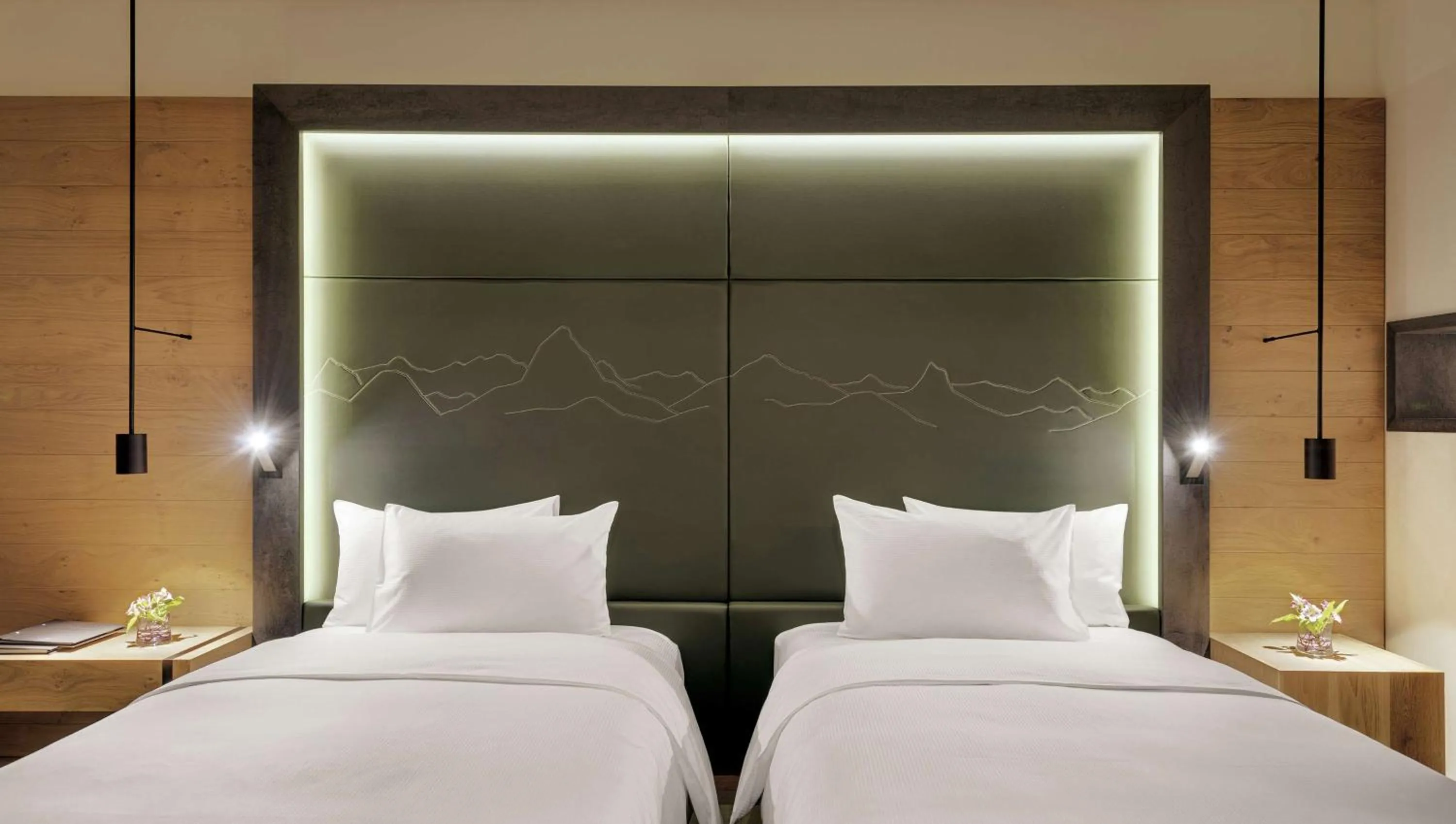 Bed in Hilton Munich Airport