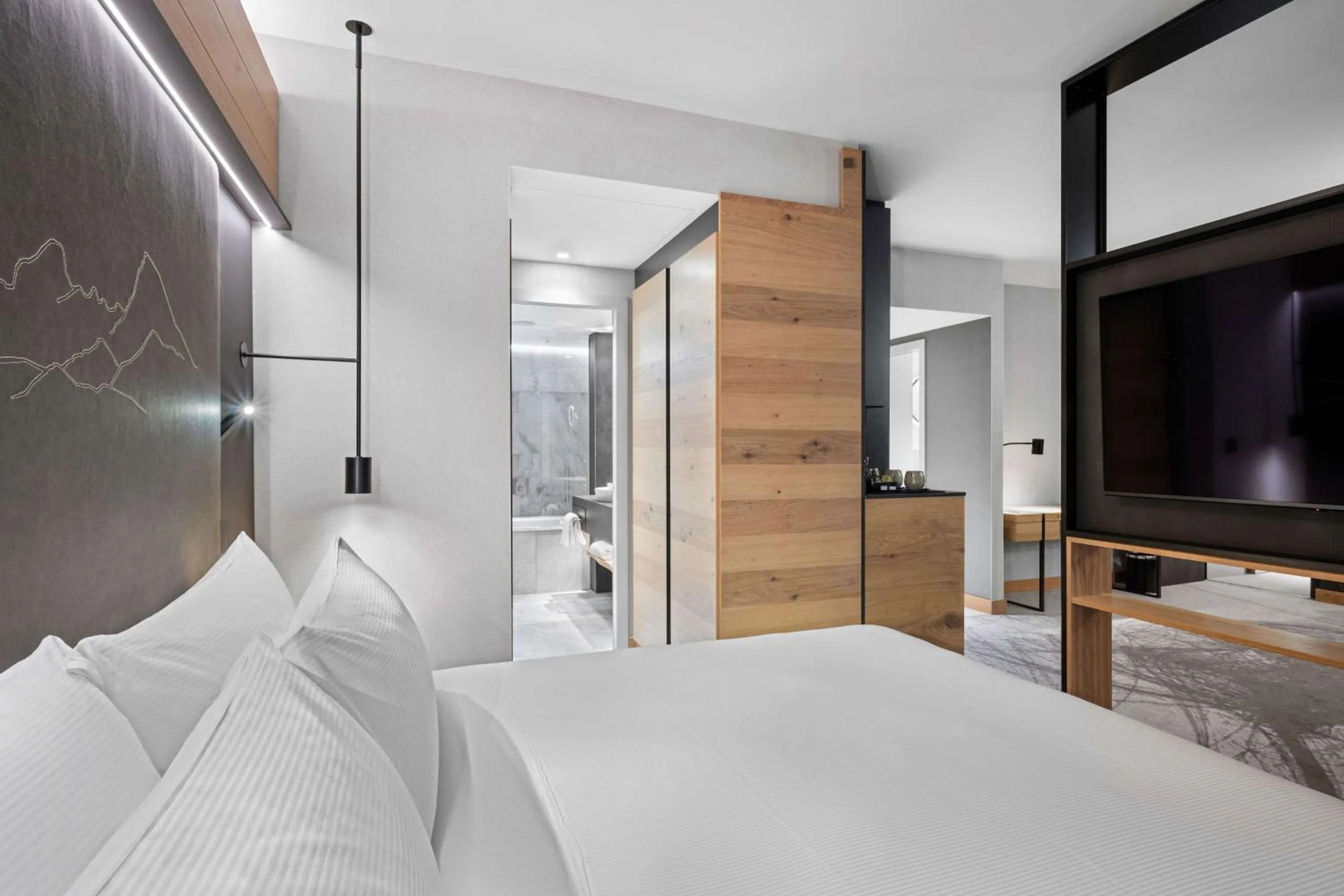 Bed in Hilton Munich Airport