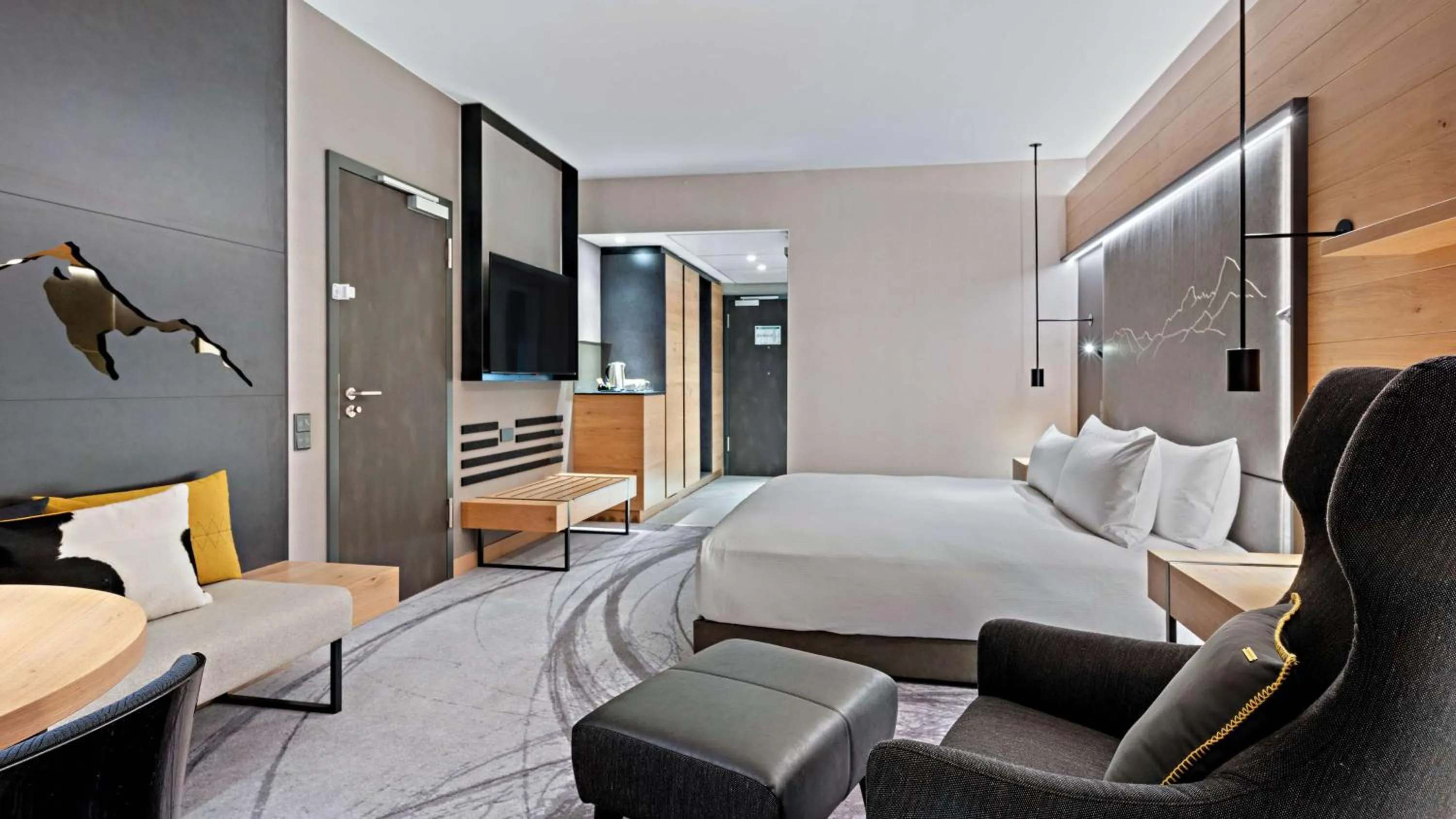 Bed in Hilton Munich Airport