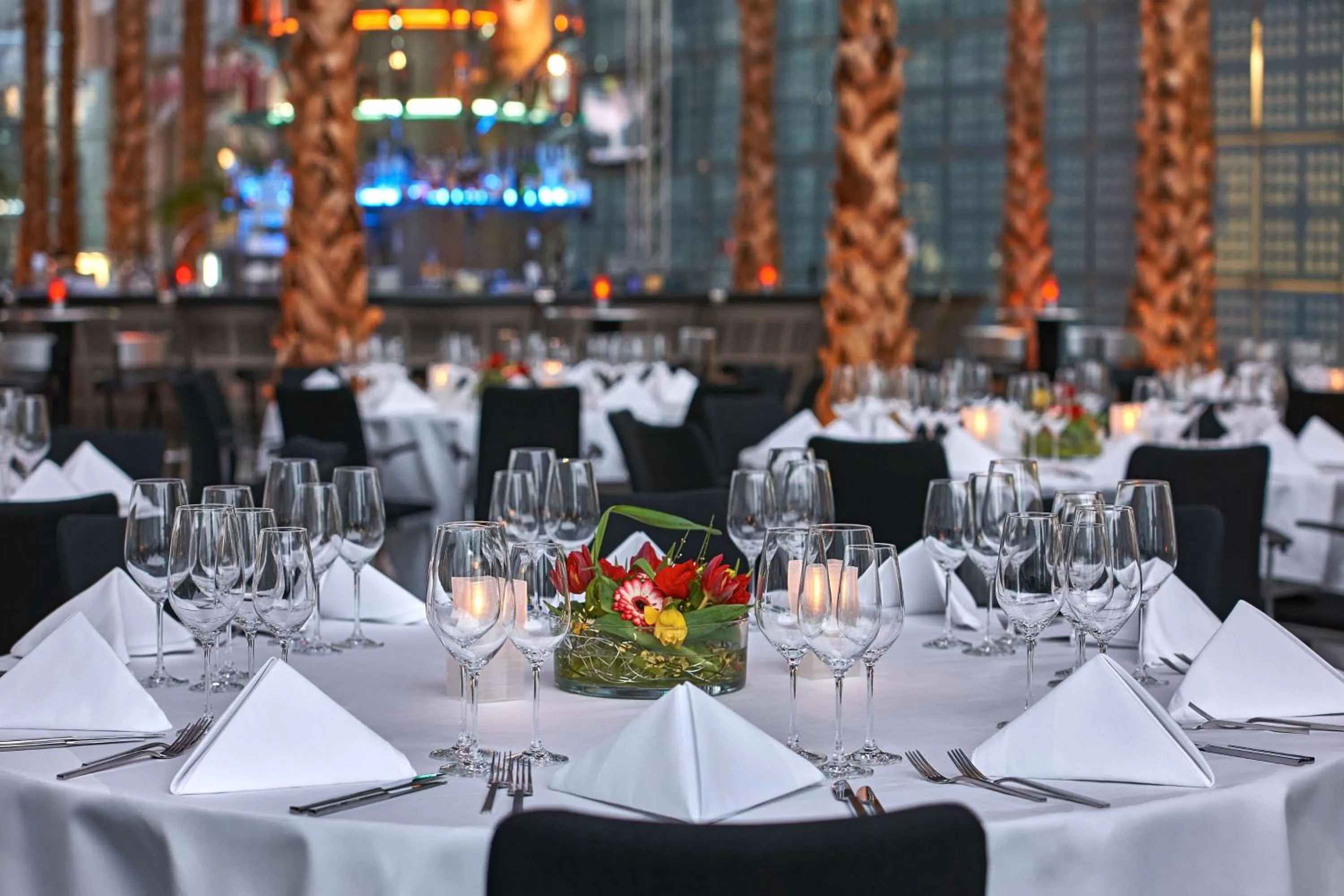 Lobby or reception in Hilton Munich Airport