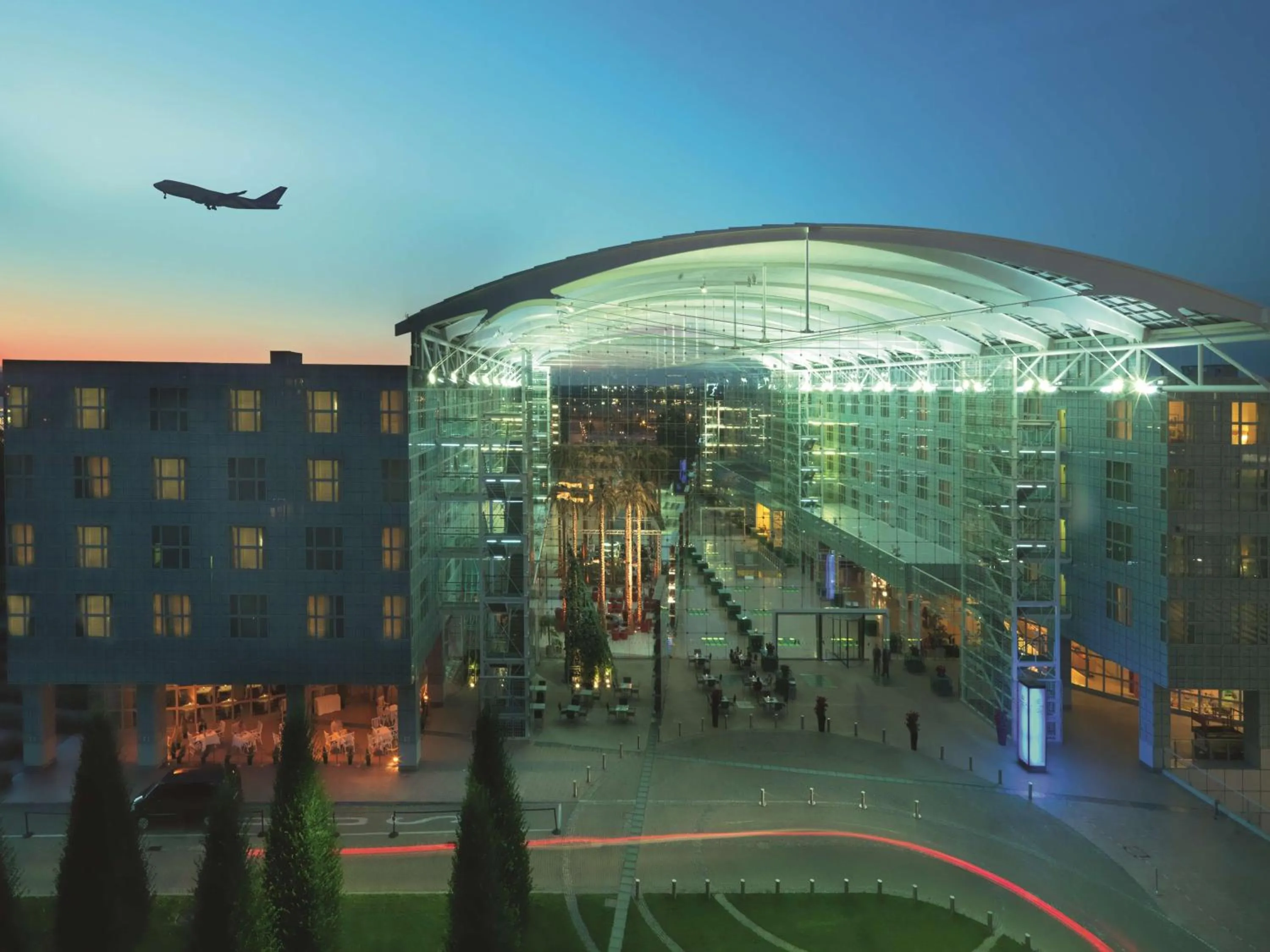 Property building in Hilton Munich Airport
