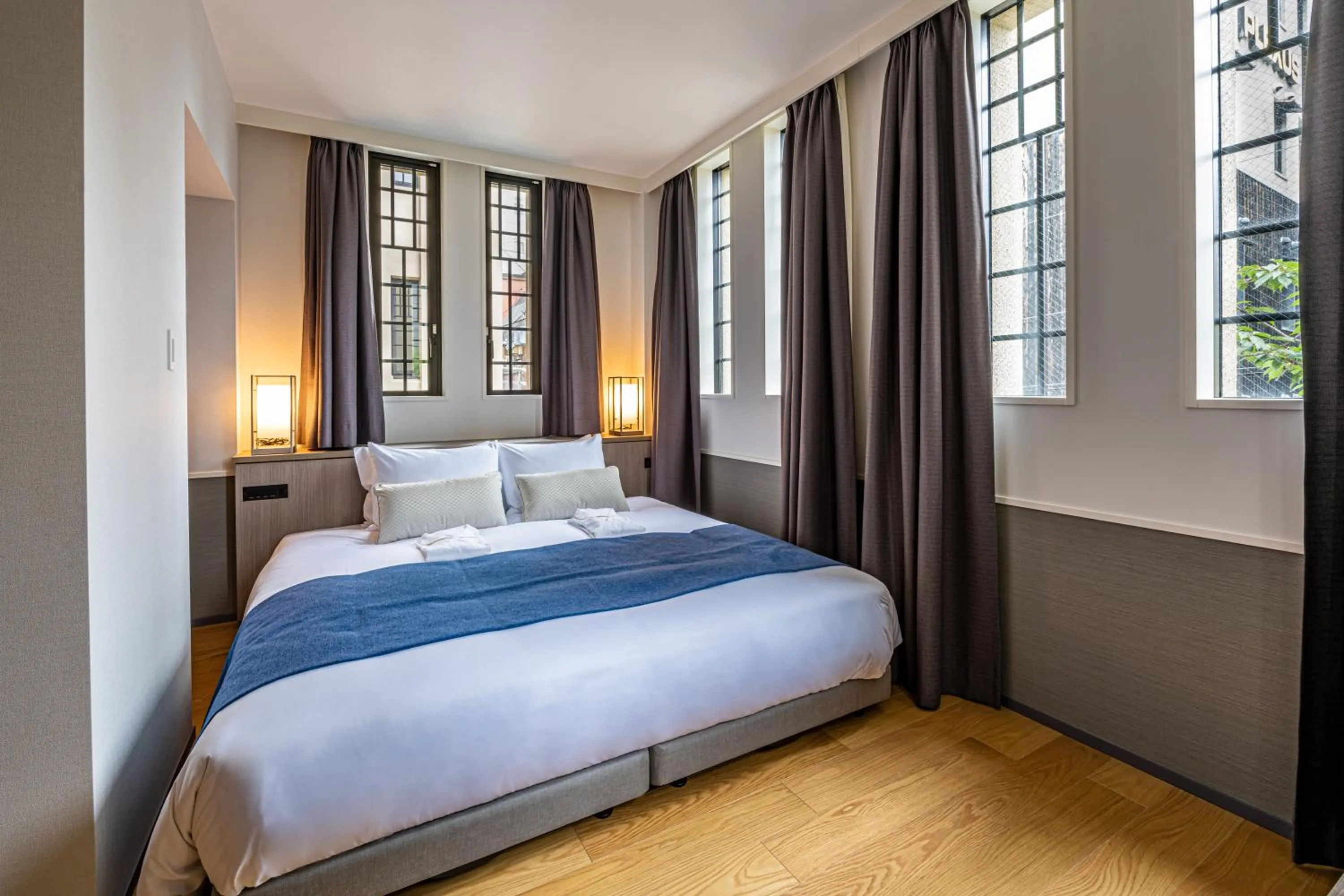 Photo of the whole room, Bed in The Gate Hotel Kyoto Takasegawa by Hulic