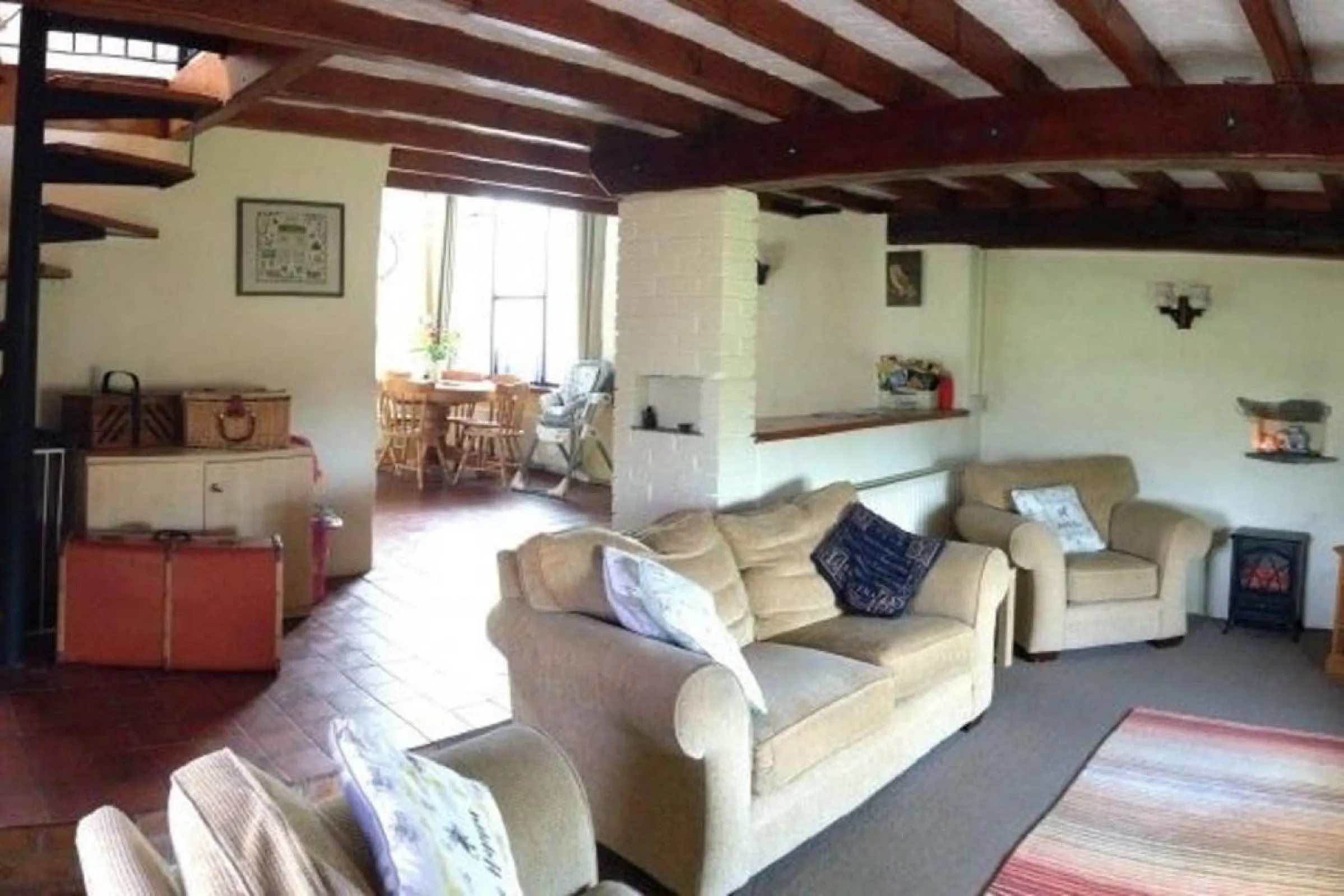 Living room in Cottage Barn, Jacobstow