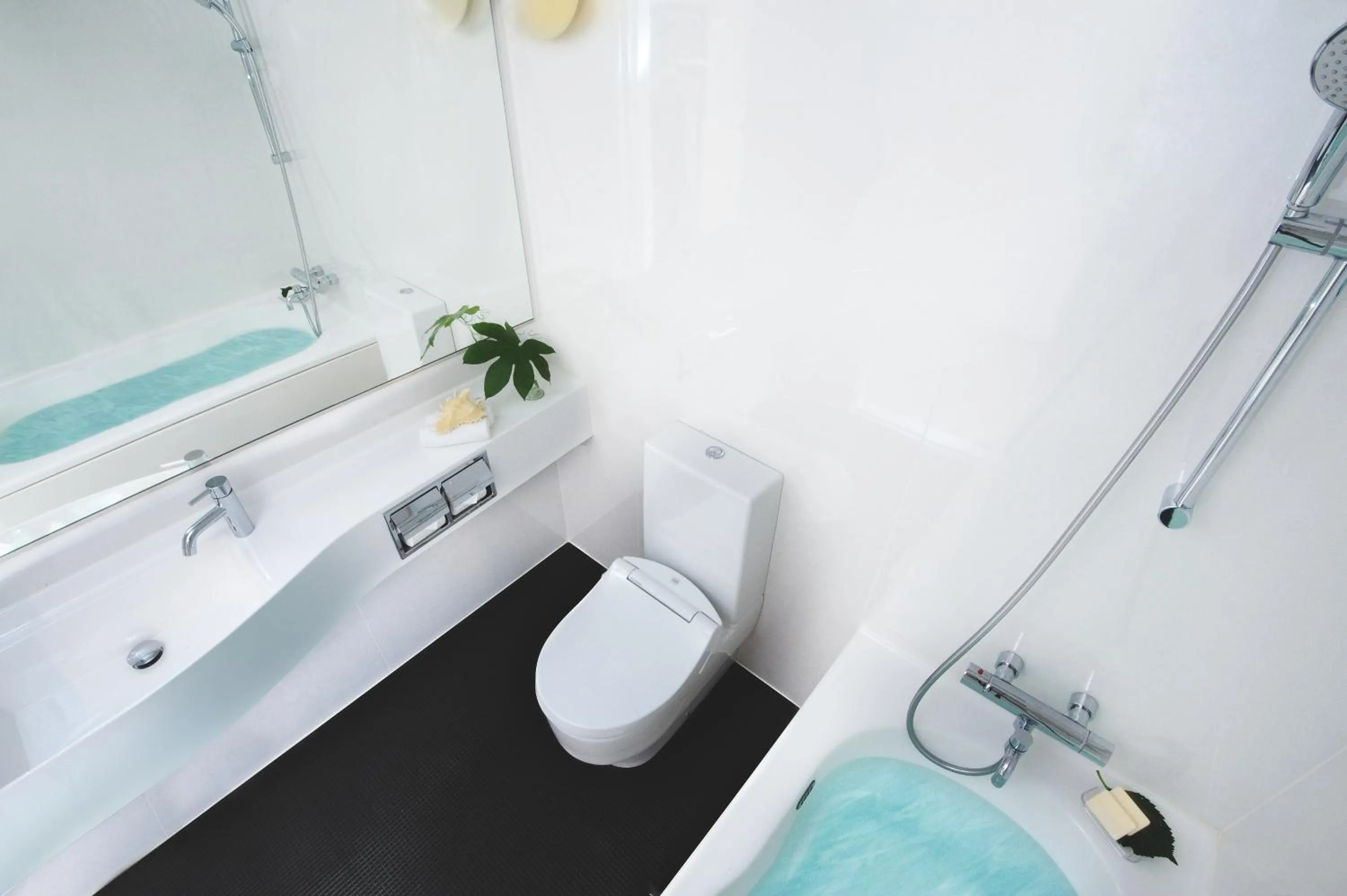 Bathroom in Wilby Central Serviced Apartments