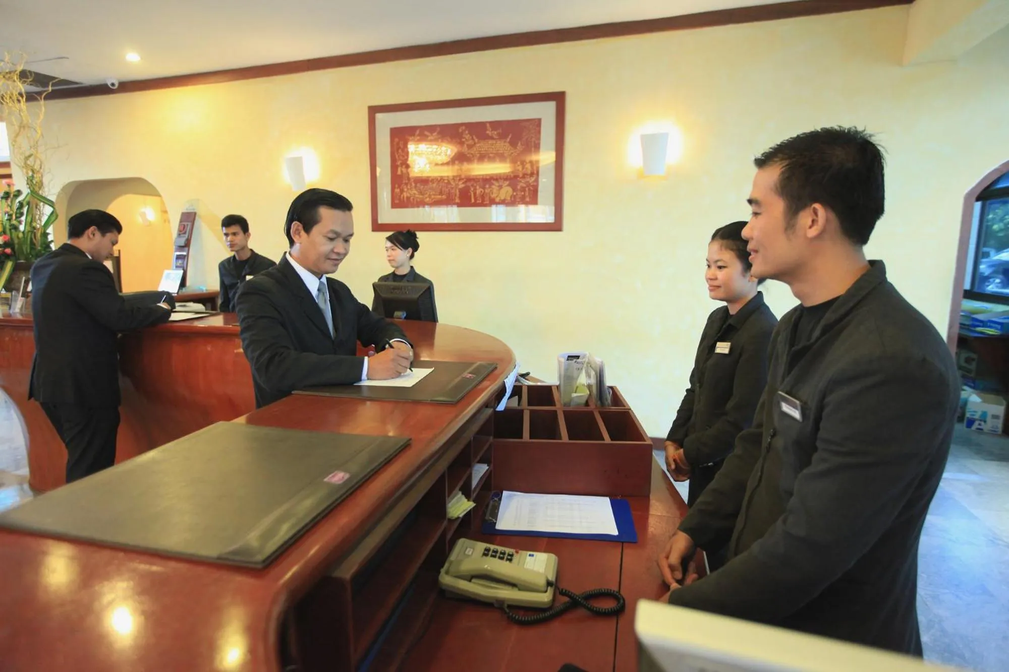 Staff in LAOTEL VIENTIANE