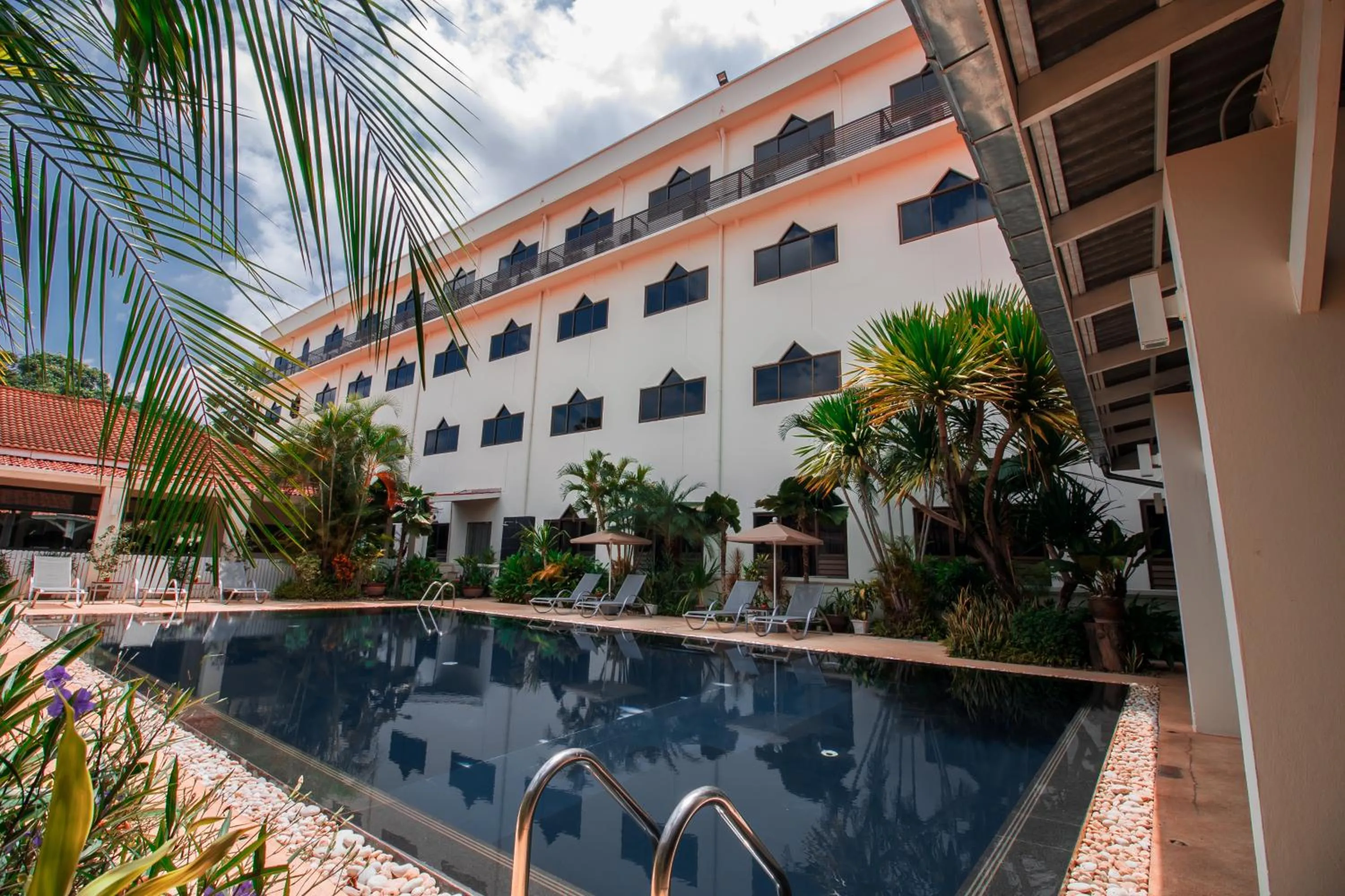 Swimming pool in LAOTEL VIENTIANE