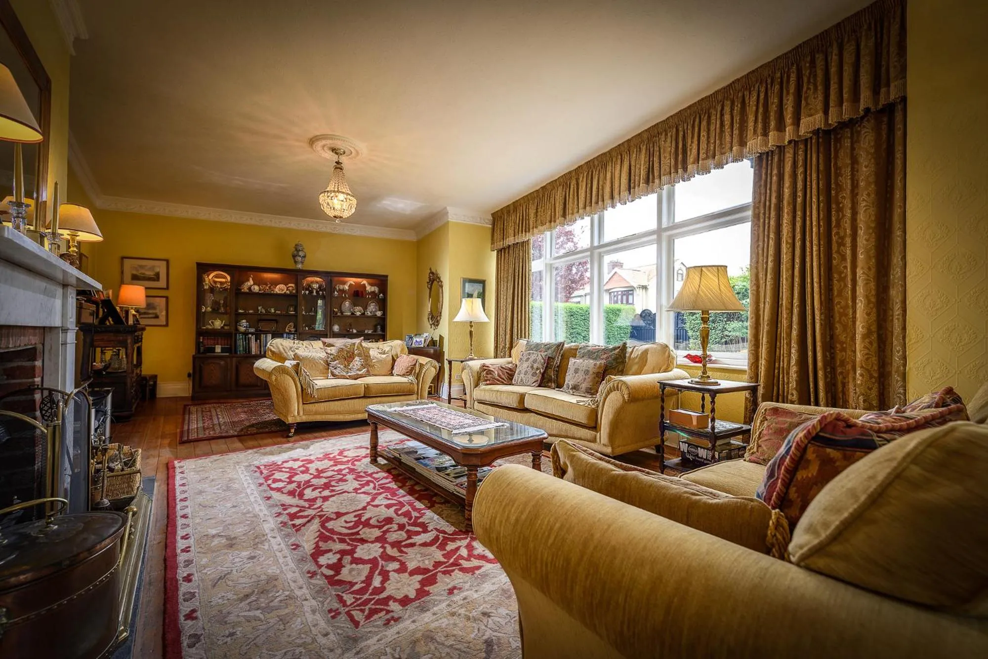Living room in Barnard House