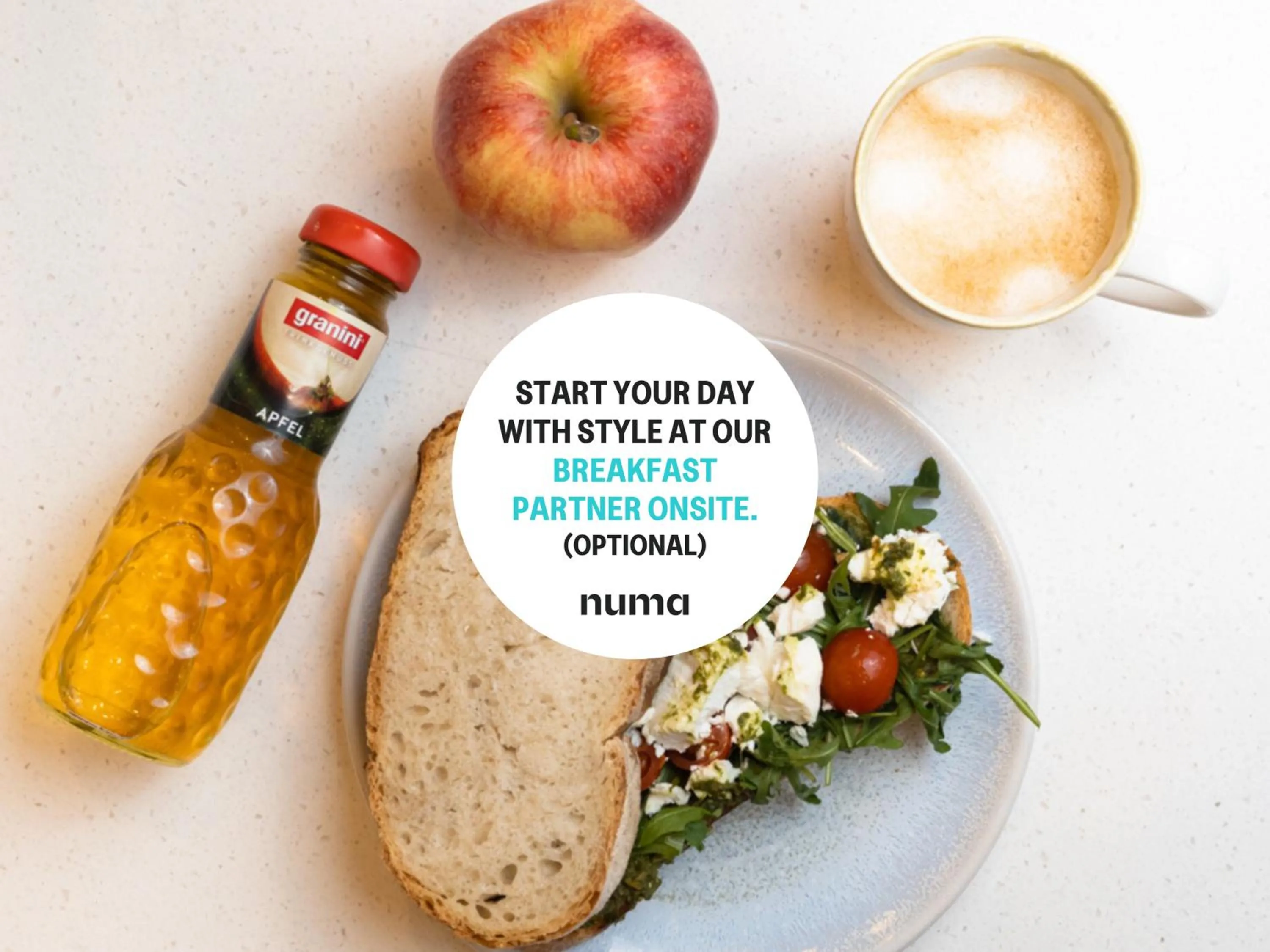 Breakfast in Numa Düsseldorf Artol