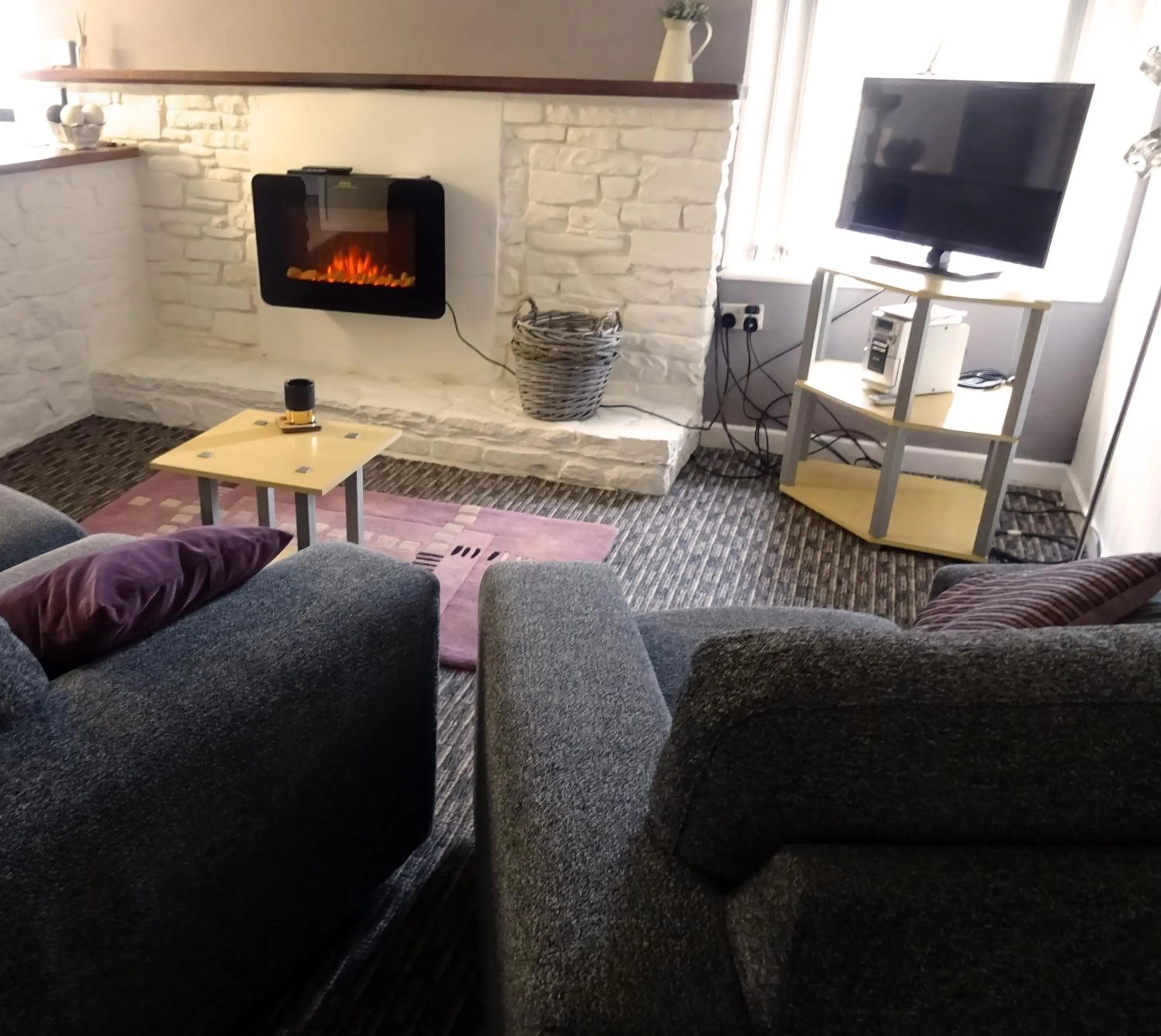 Living room in Beechwood House