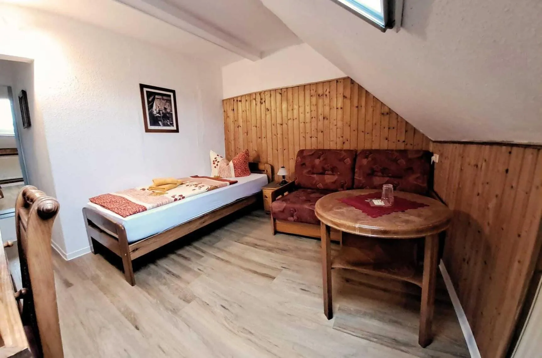 Bedroom in Pension & Gasthaus Nostalgie