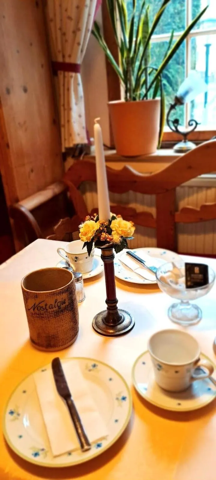 Dining area in Pension & Gasthaus Nostalgie