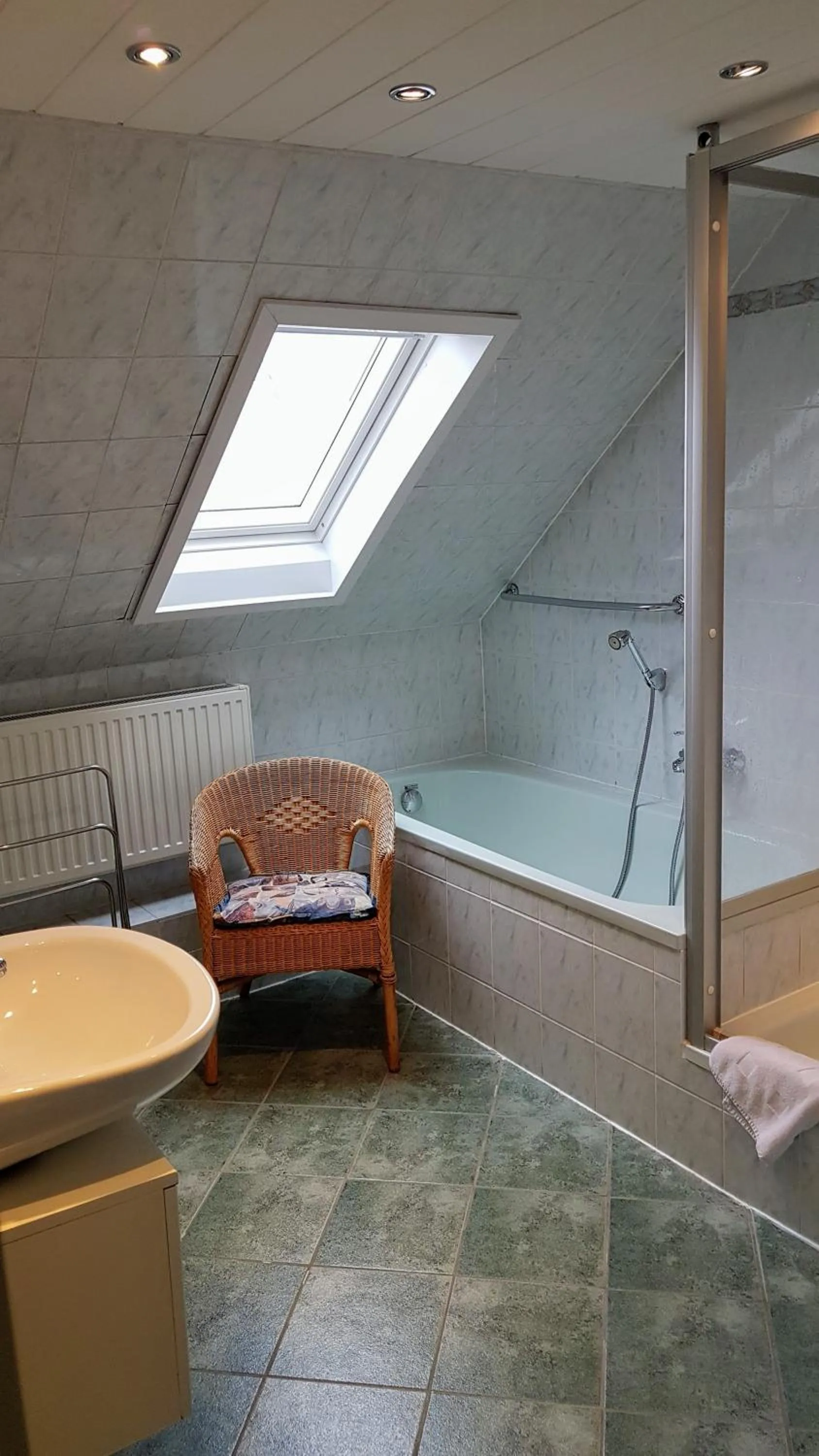 Bathroom in Pension & Gasthaus Nostalgie