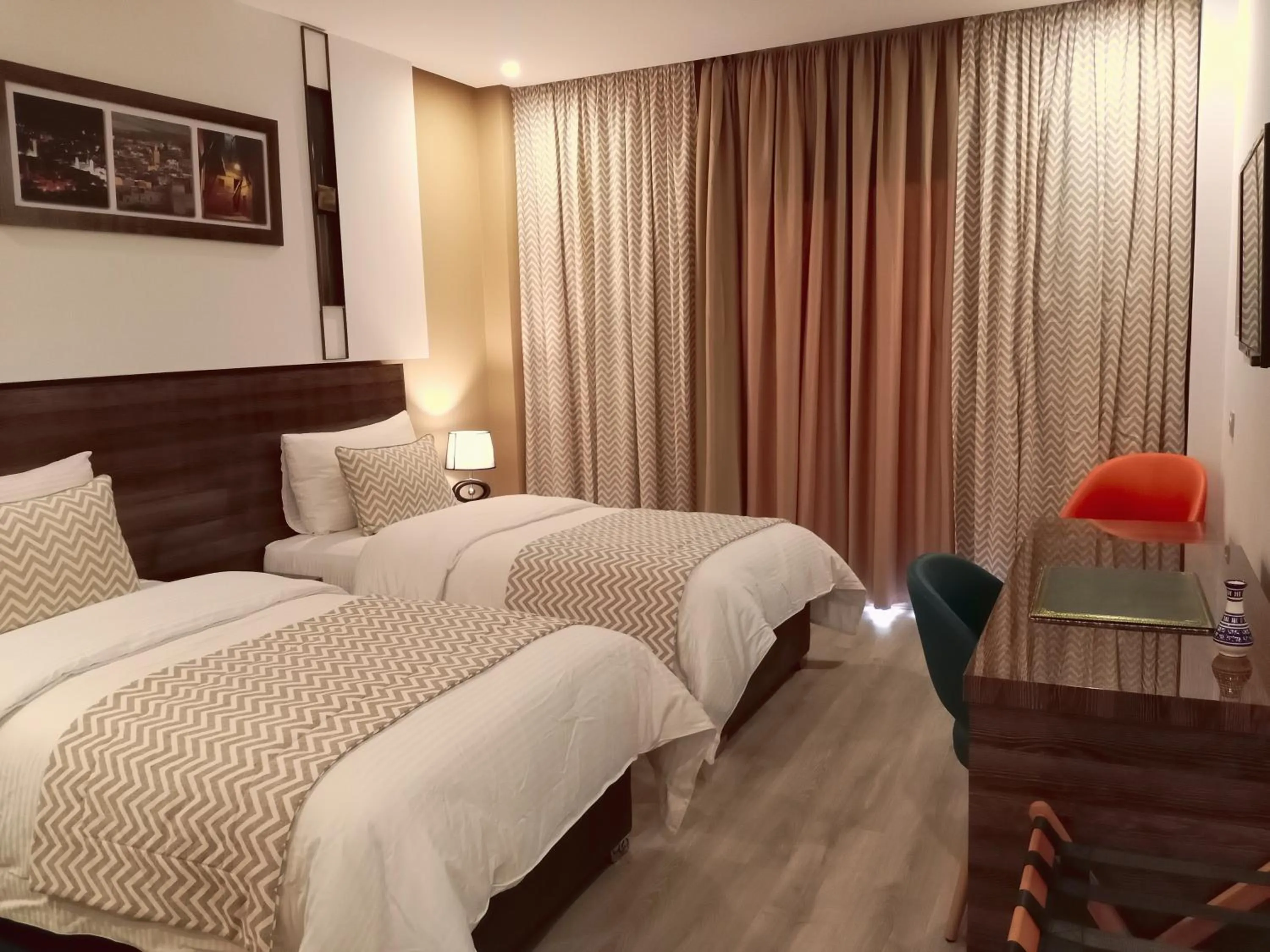 Bed in Hôtel Atlas Saiss Fès