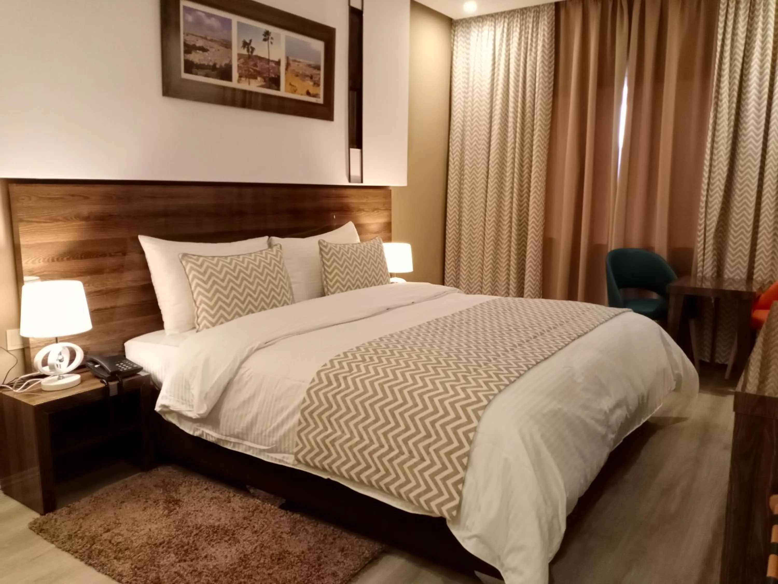 Bed in Hôtel Atlas Saiss Fès