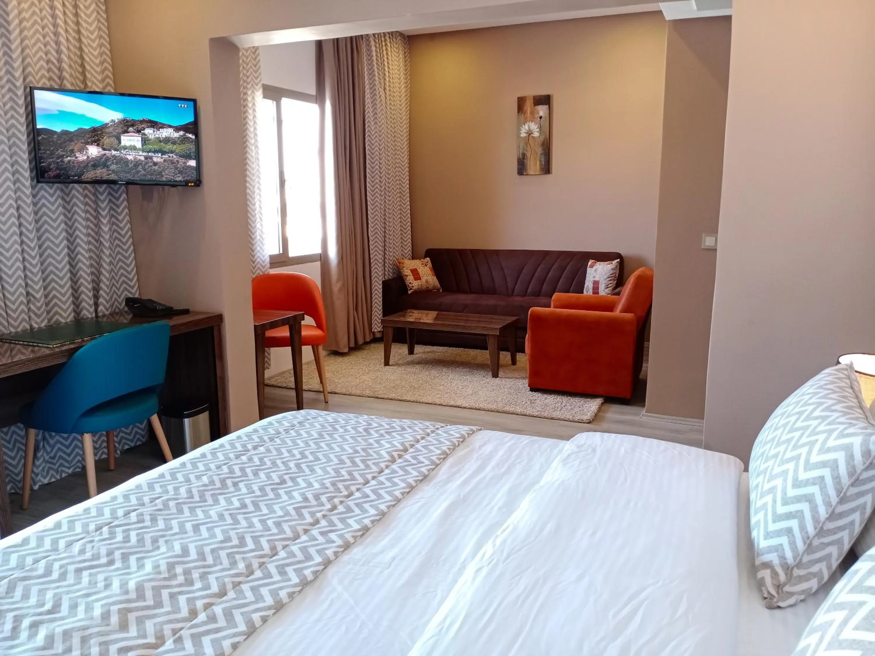 Bed in Hôtel Atlas Saiss Fès