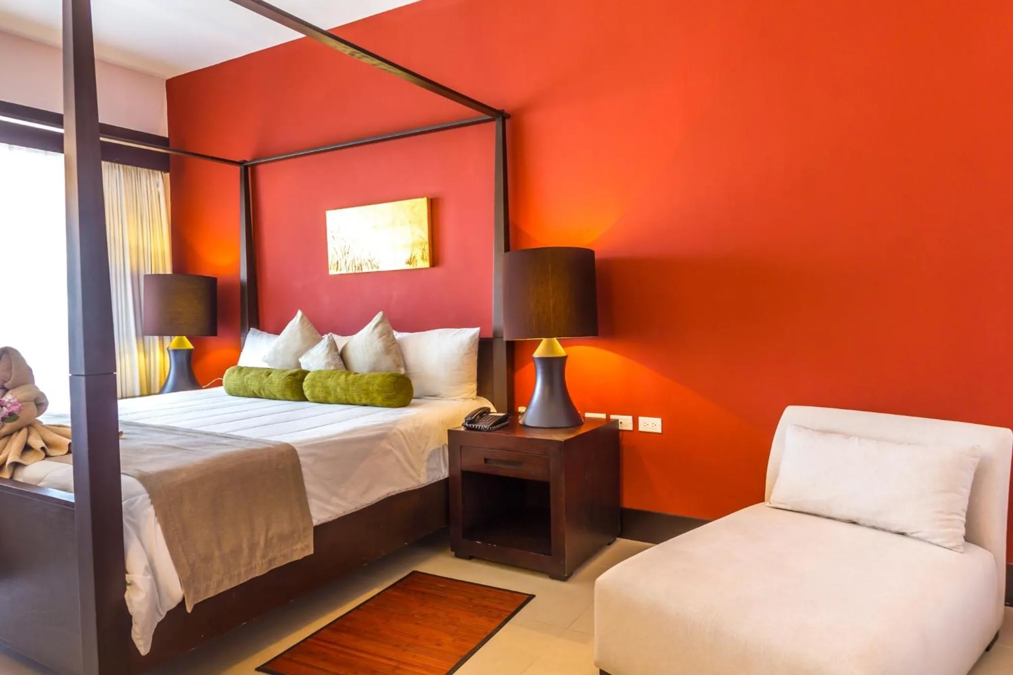 Bed in Aldea Thai 306 condo