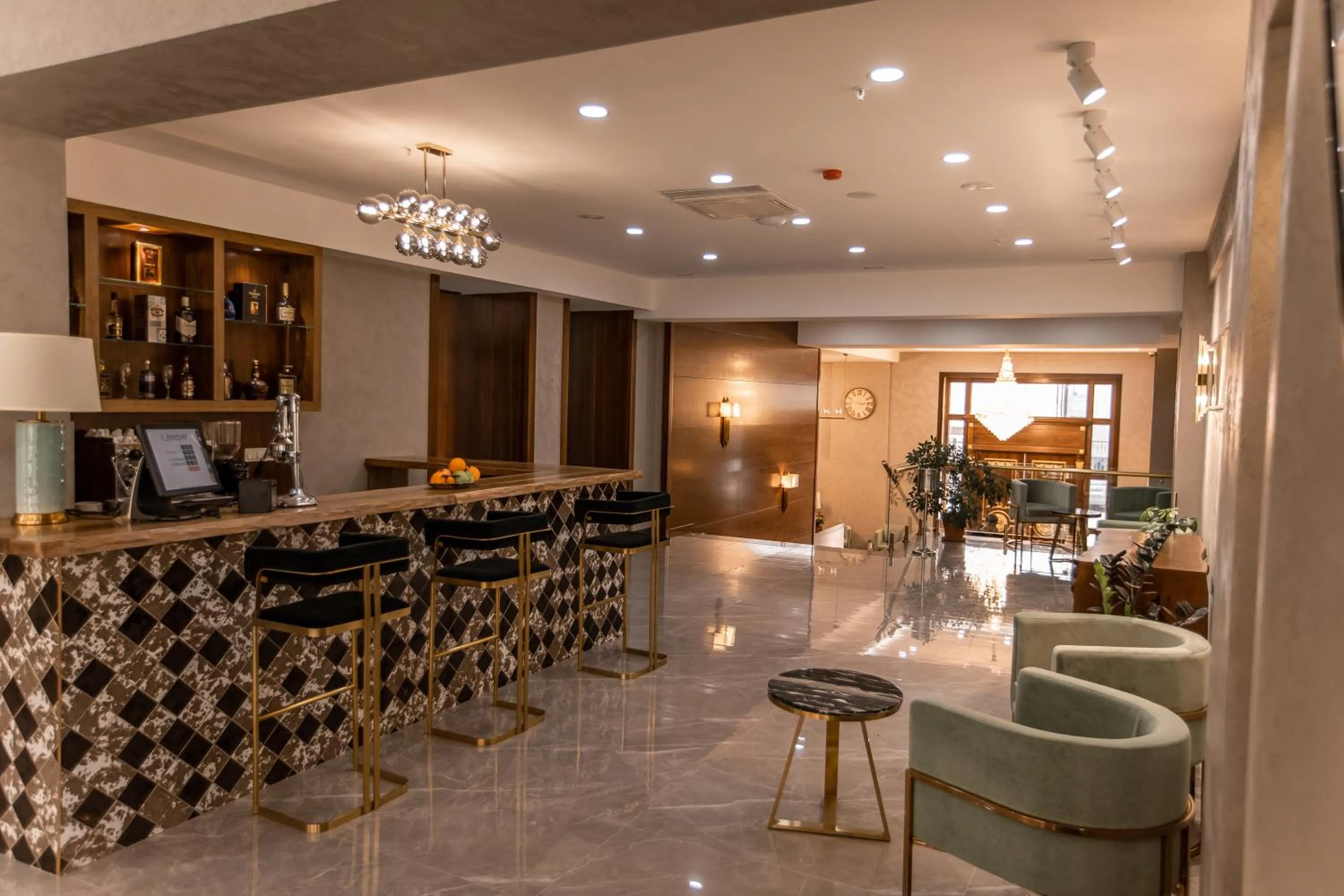 Lobby or reception in Krokus Plaza
