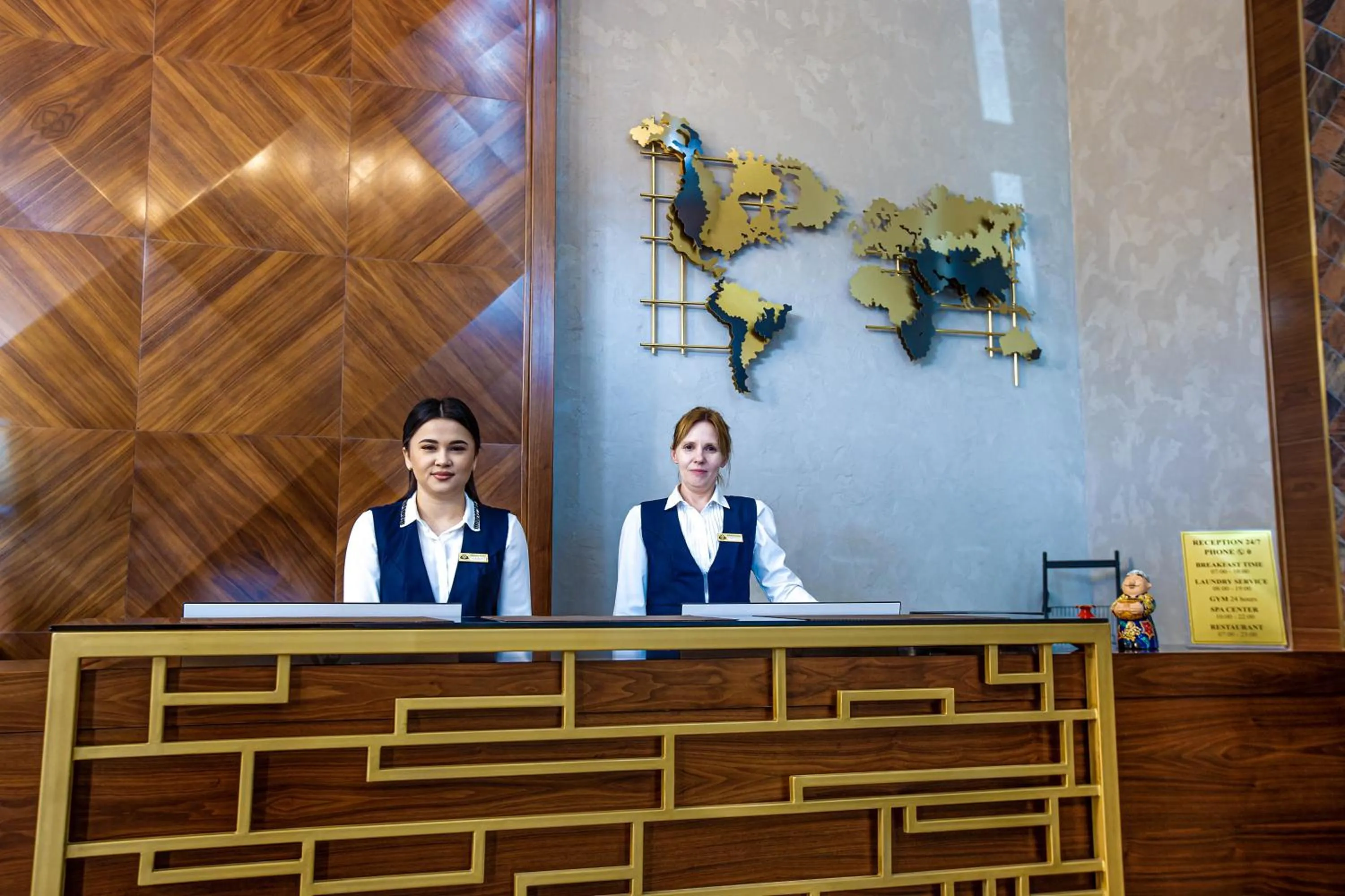 Lobby or reception in Krokus Plaza