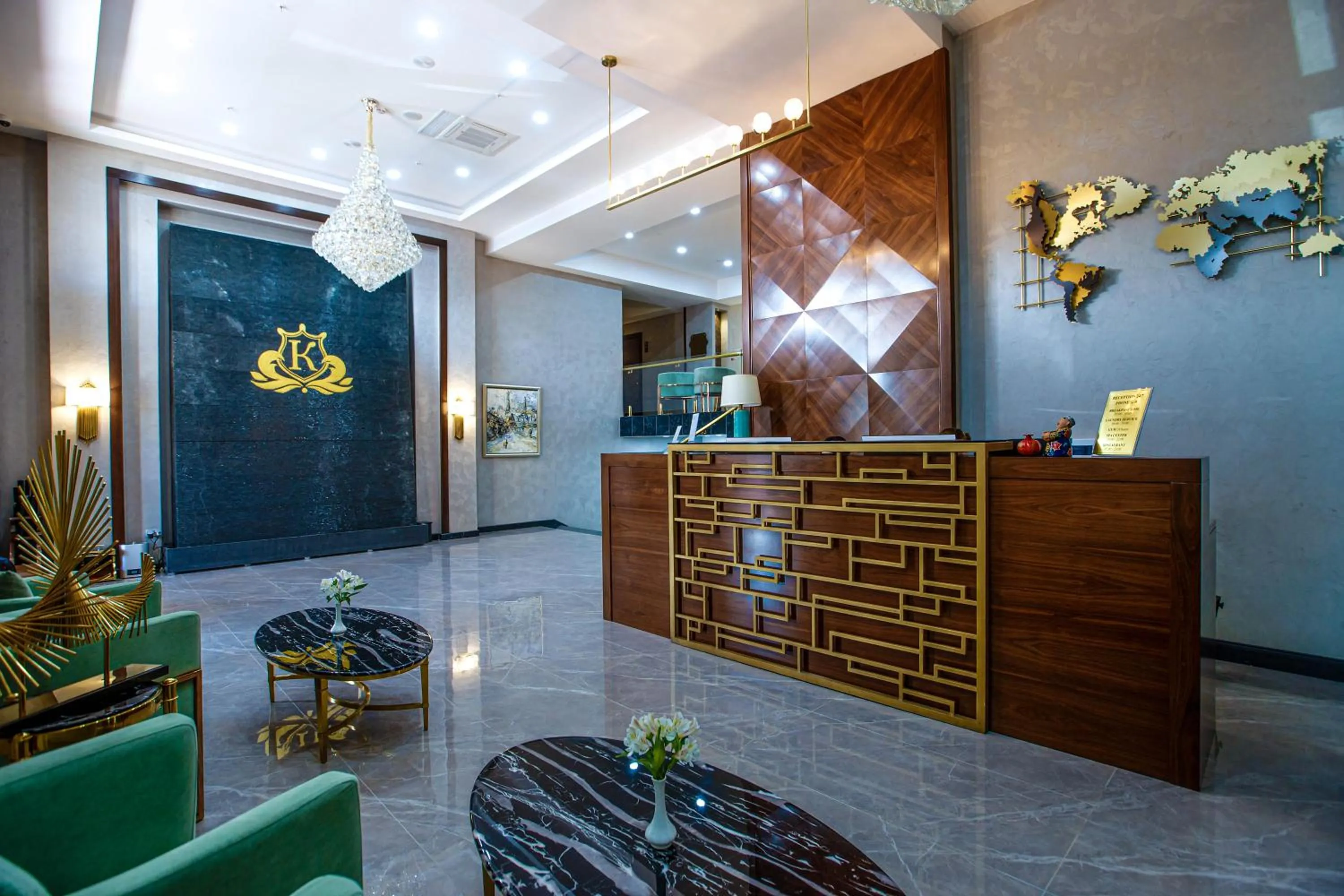 Lobby or reception in Krokus Plaza
