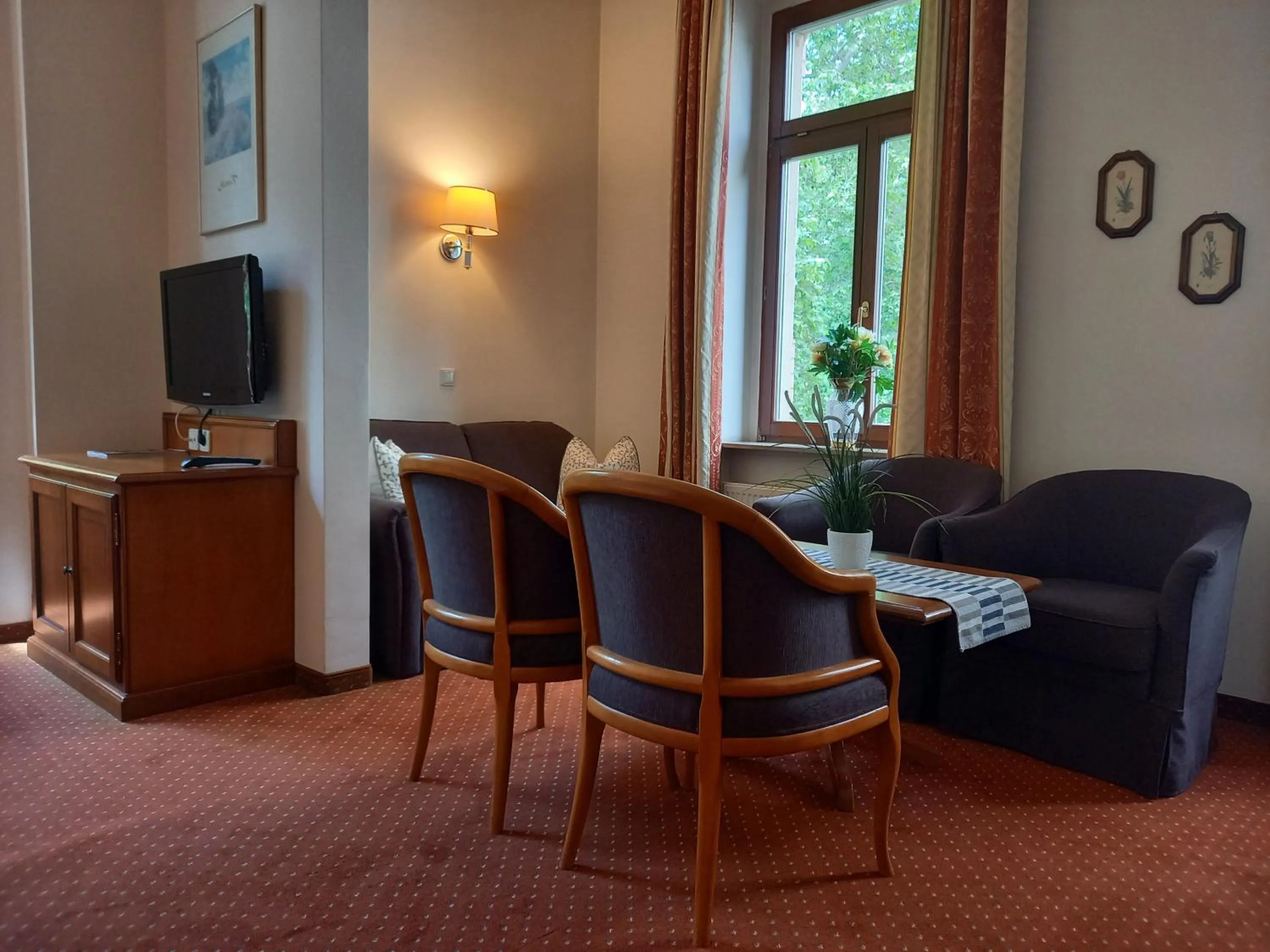 Seating area in Hotel Artushof