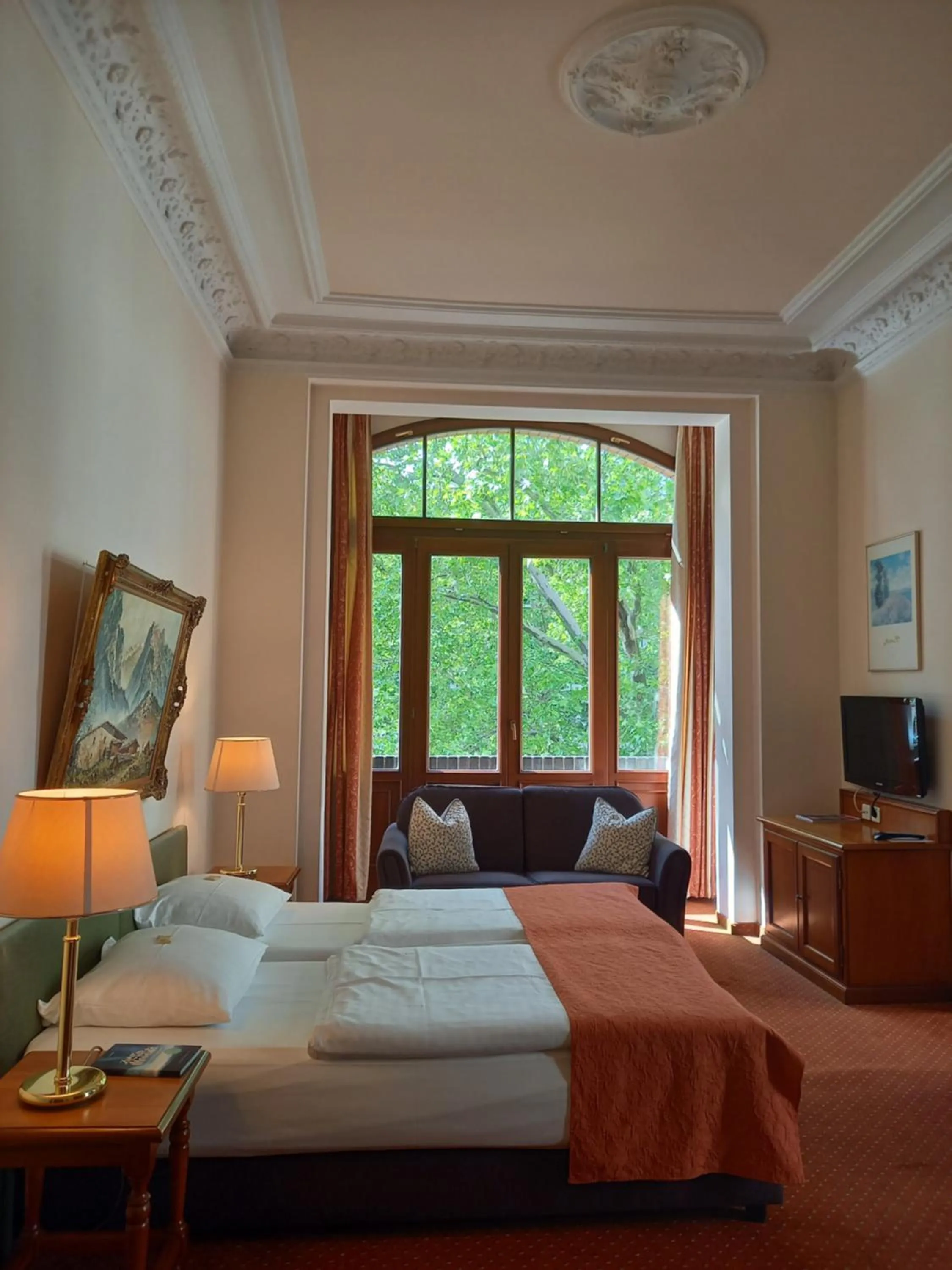 Bed in Hotel Artushof