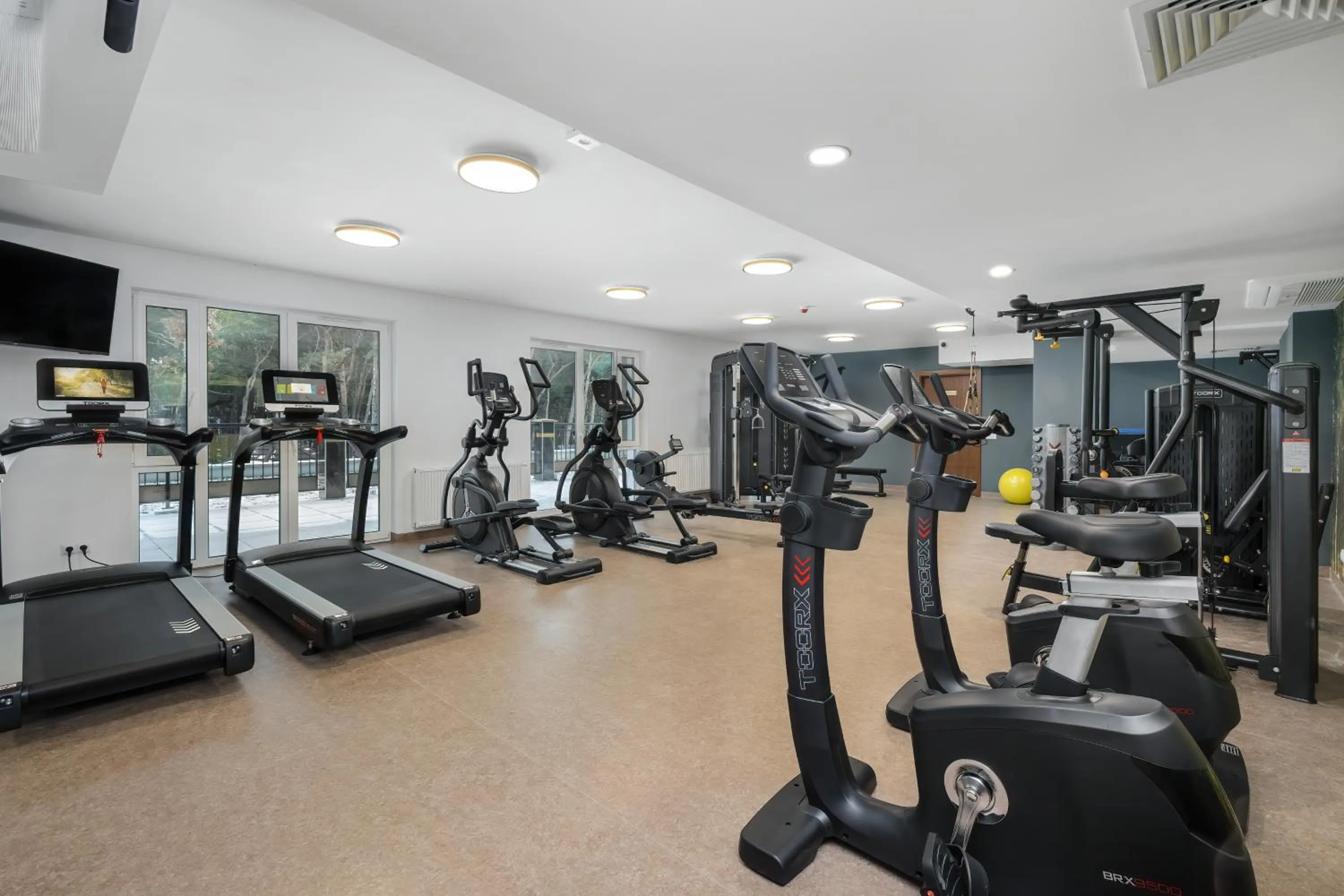 Fitness centre/facilities in Juvena Hotel Wellness & SPA Adults Only 12 plus
