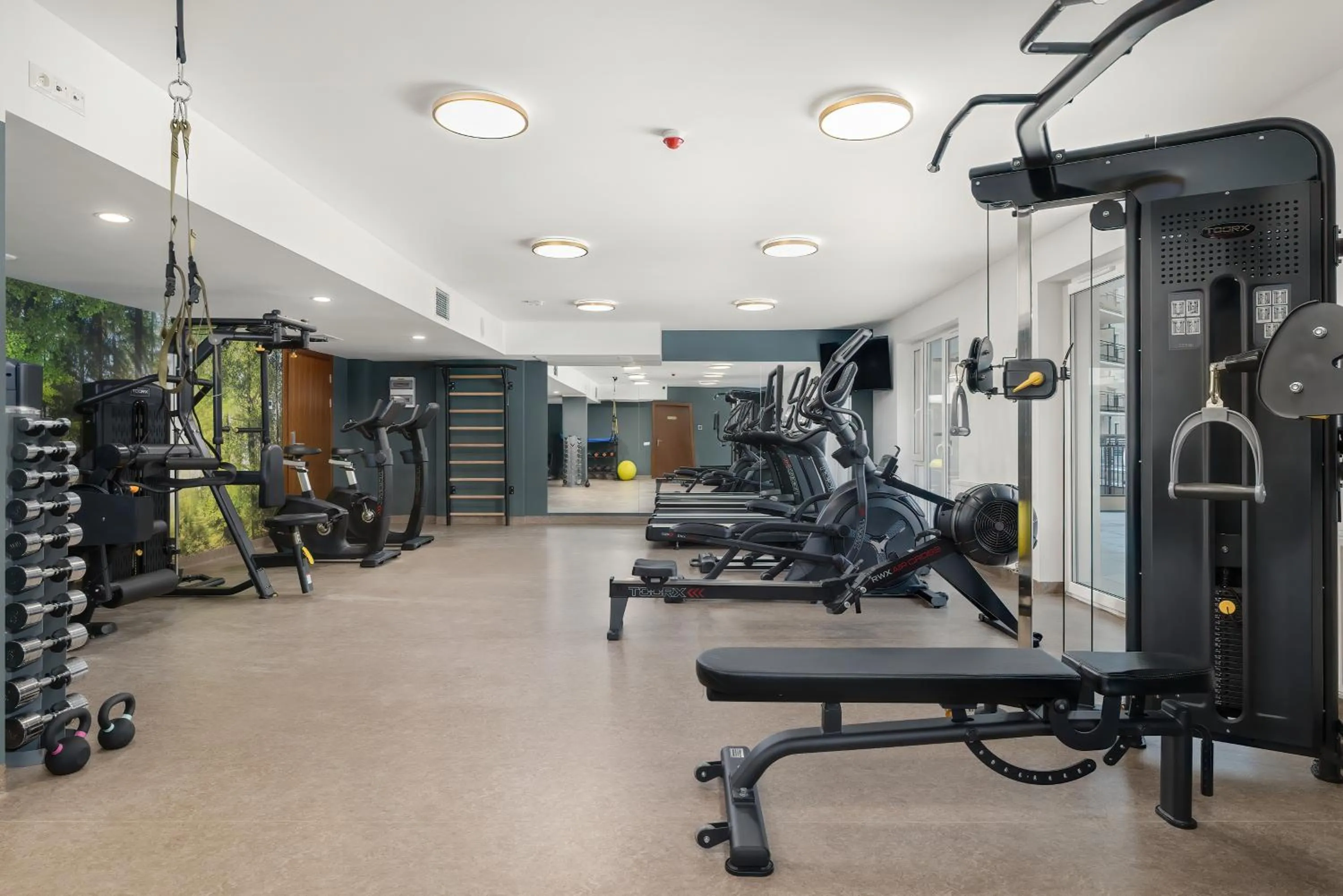 Fitness centre/facilities in Juvena Hotel Wellness & SPA Adults Only 12 plus