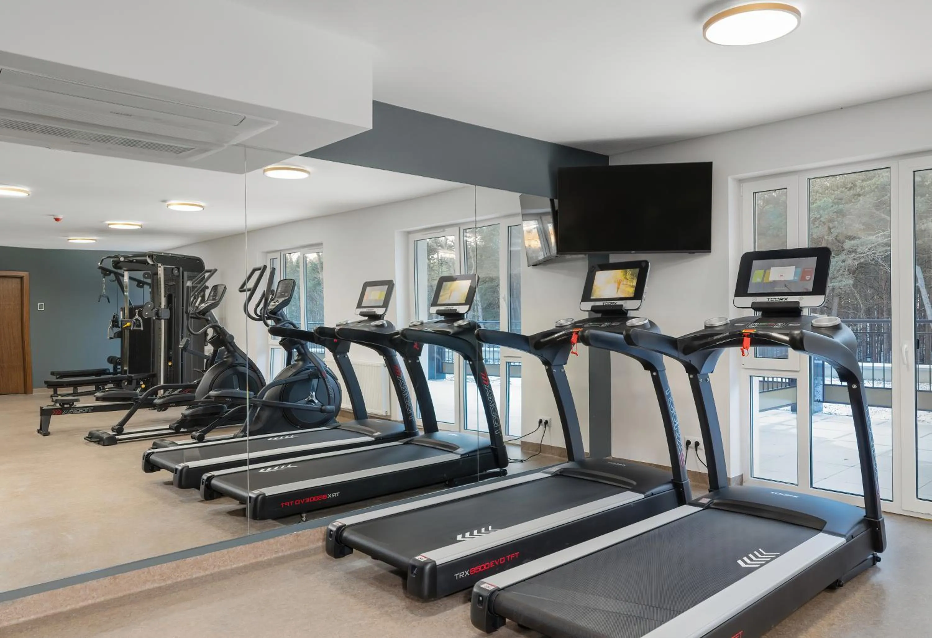 Fitness centre/facilities in Juvena Hotel Wellness & SPA Adults Only 12 plus