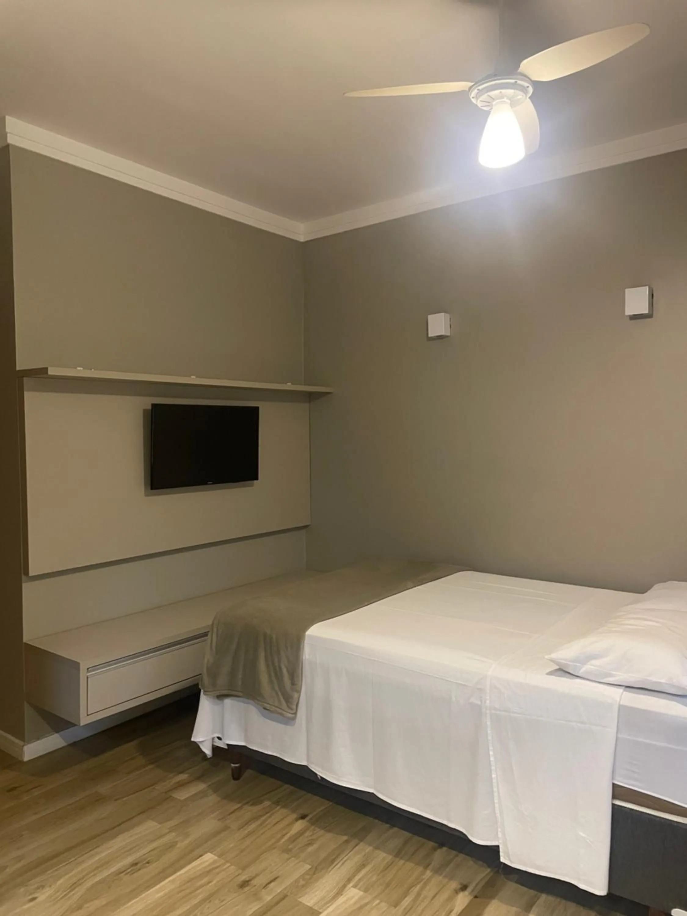 Bed in Pousada Chilli Brasil