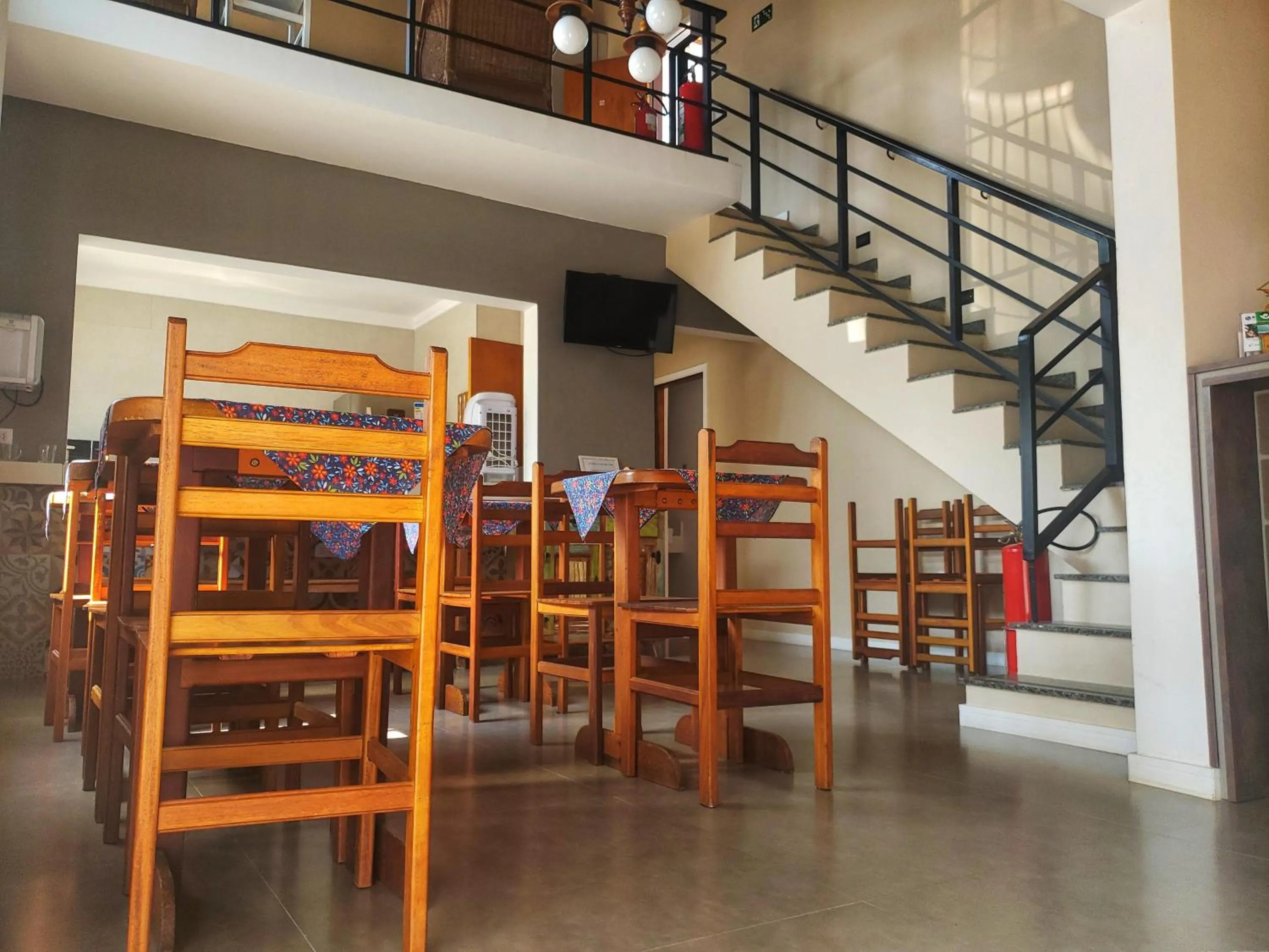 Lobby or reception in Pousada Chilli Brasil