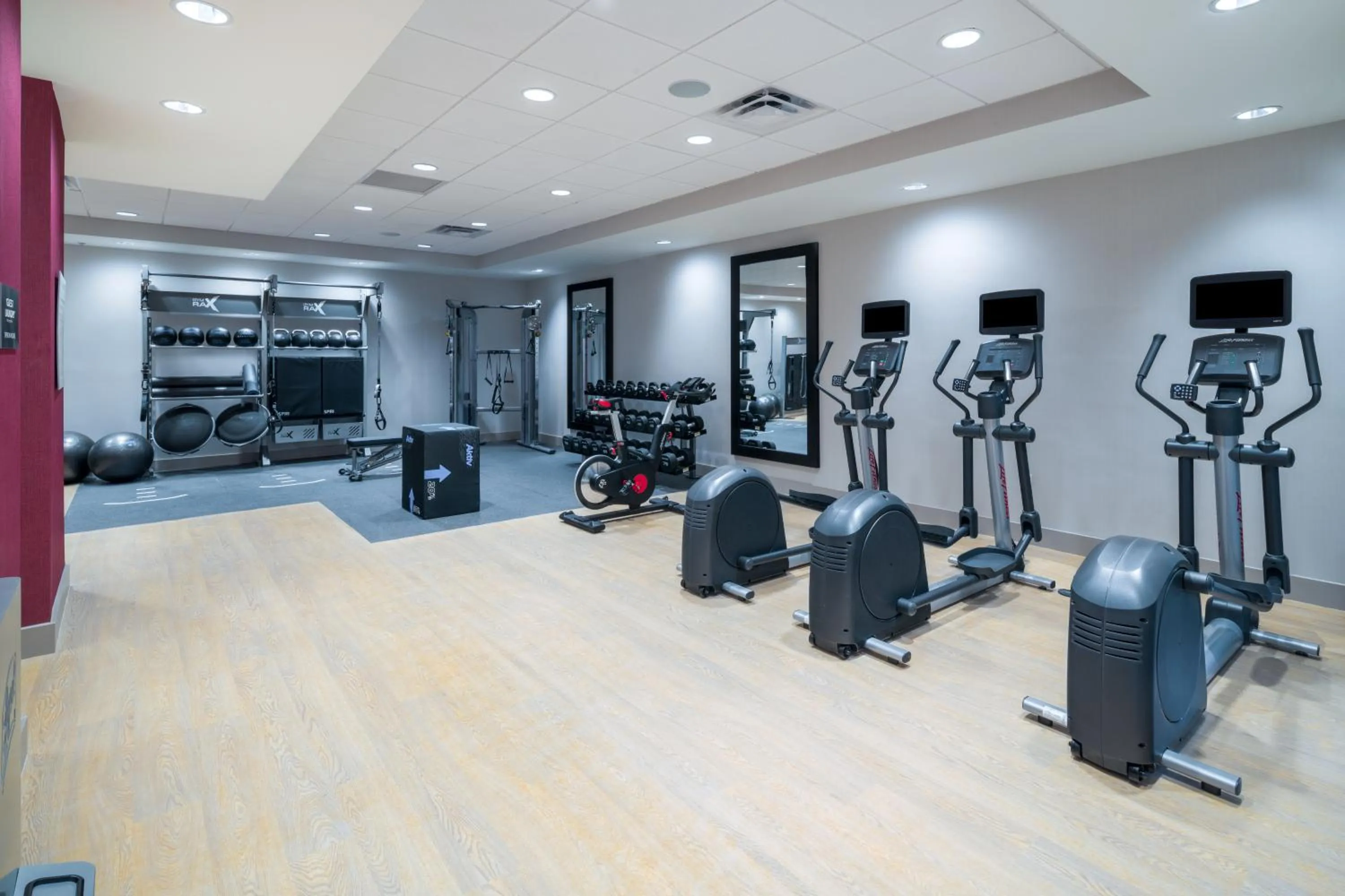 Fitness centre/facilities in Hilton Garden Inn Brunswick