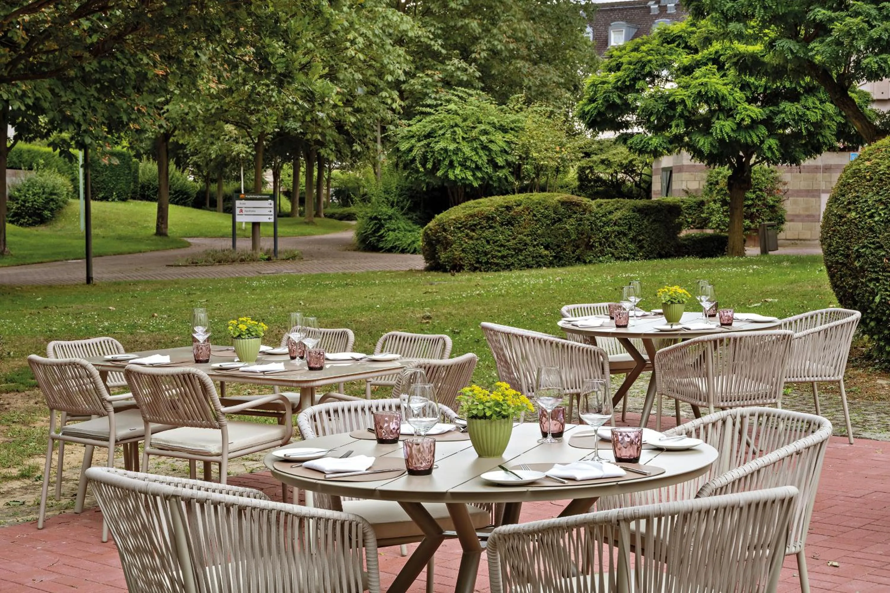 Balcony/Terrace in Leonardo Hotel Mainz