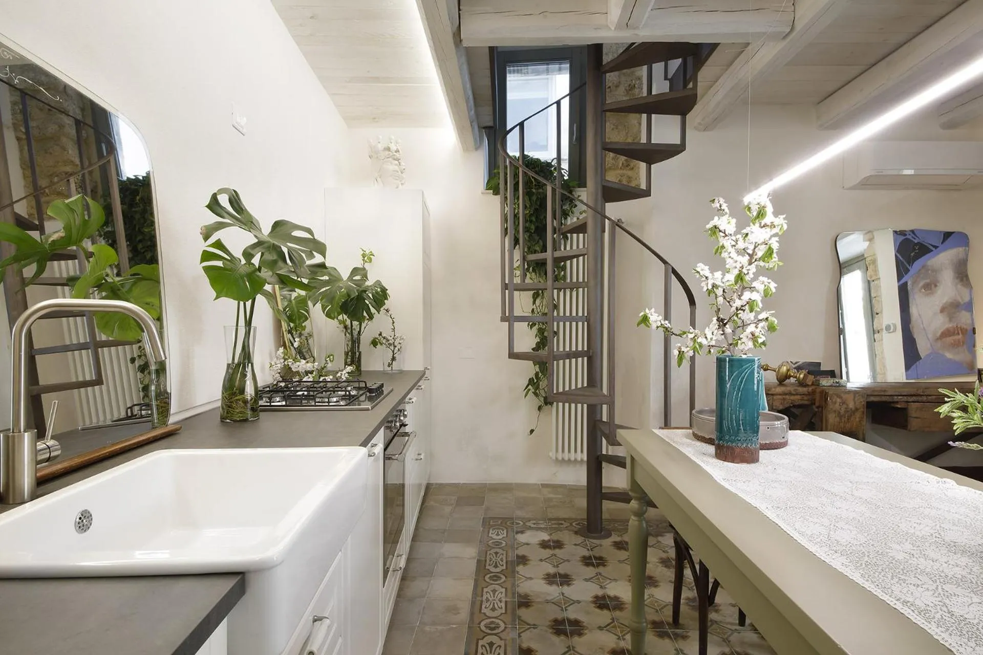 Kitchen or kitchenette in Nicotera Apartment