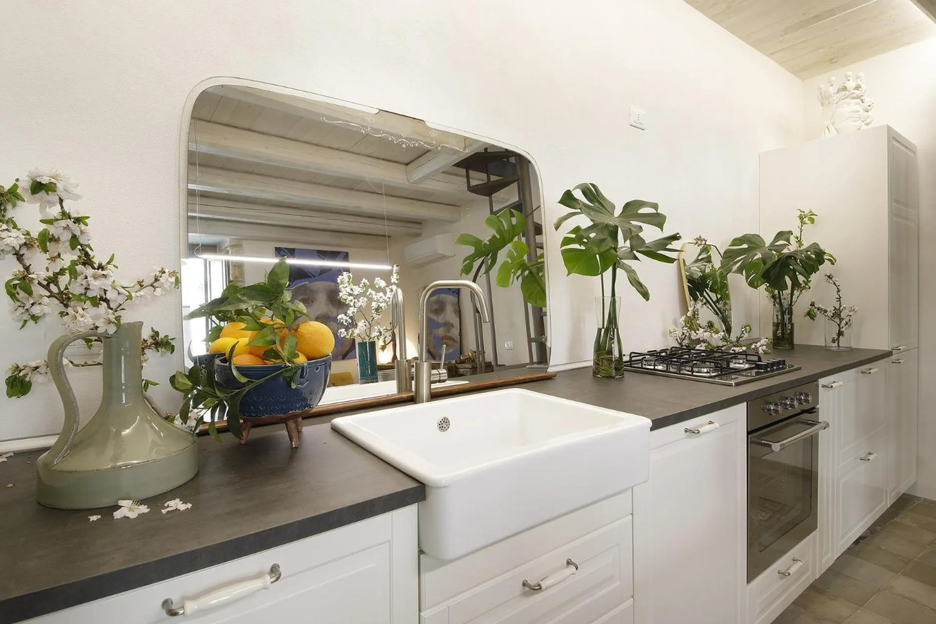 Kitchen or kitchenette in Nicotera Apartment
