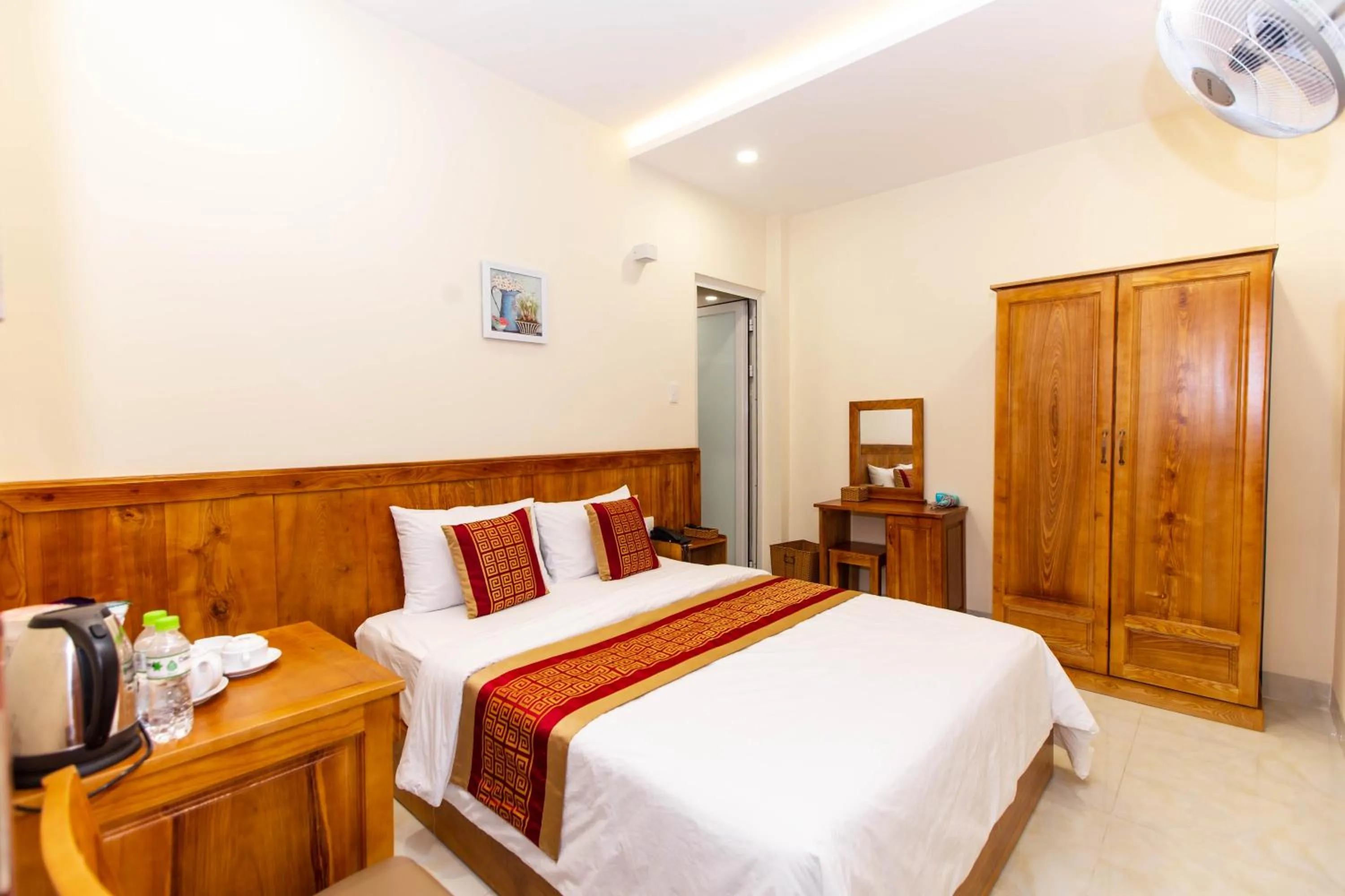 Bed in Dong Do Airport Hotel