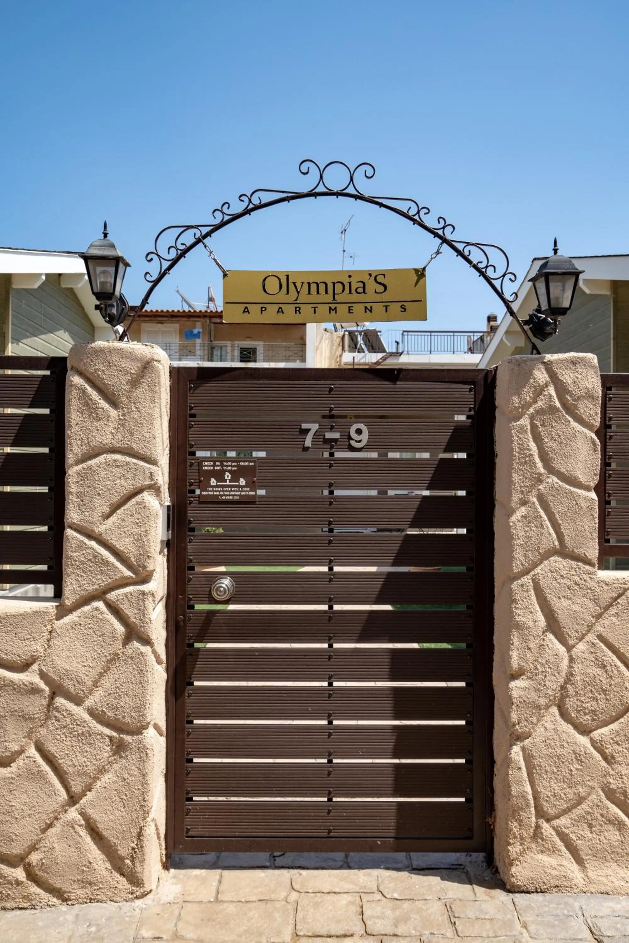 Property logo or sign in Olympia's Apartments by Traser